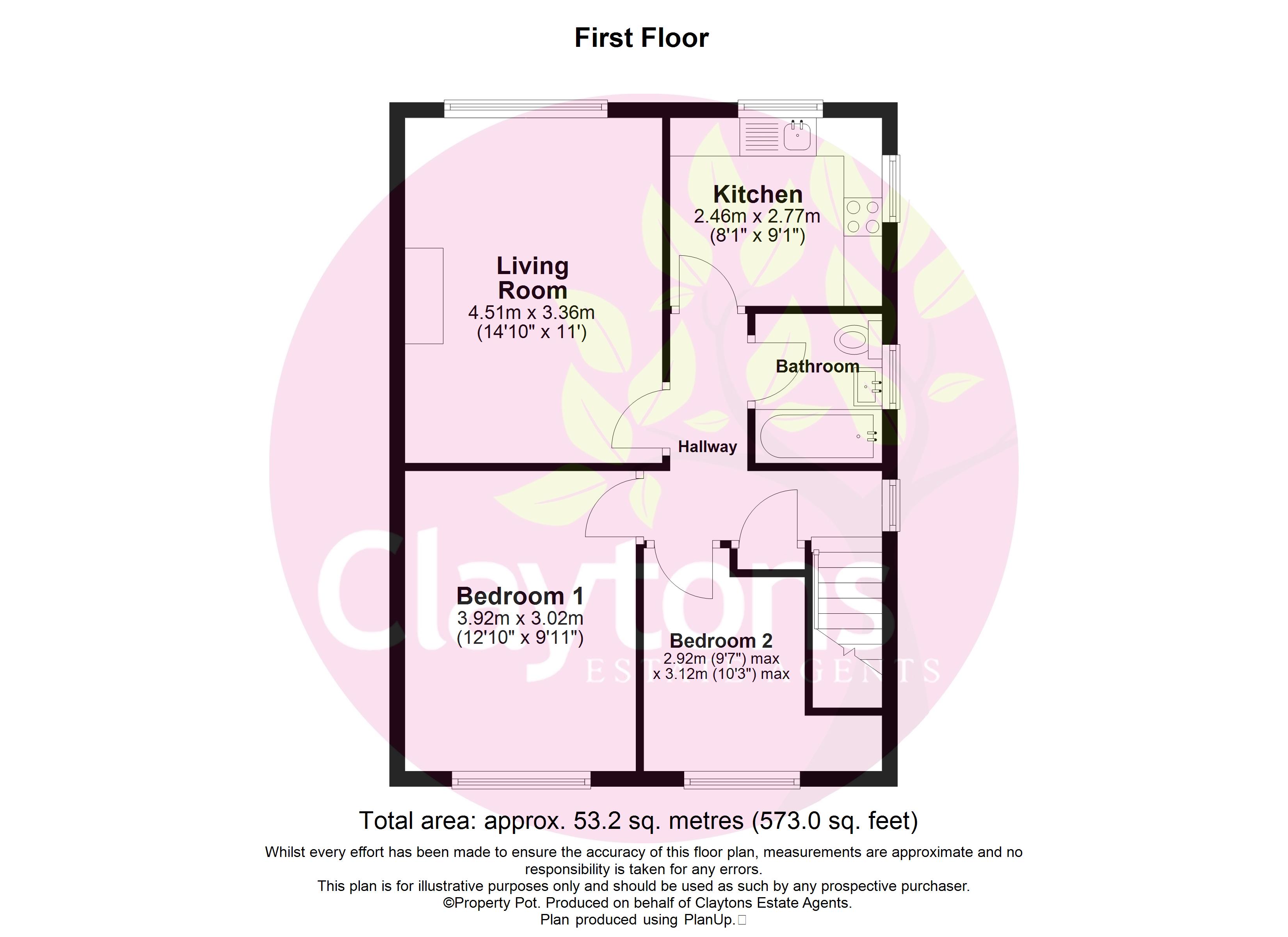 20, The Glebe, Watford floorplan