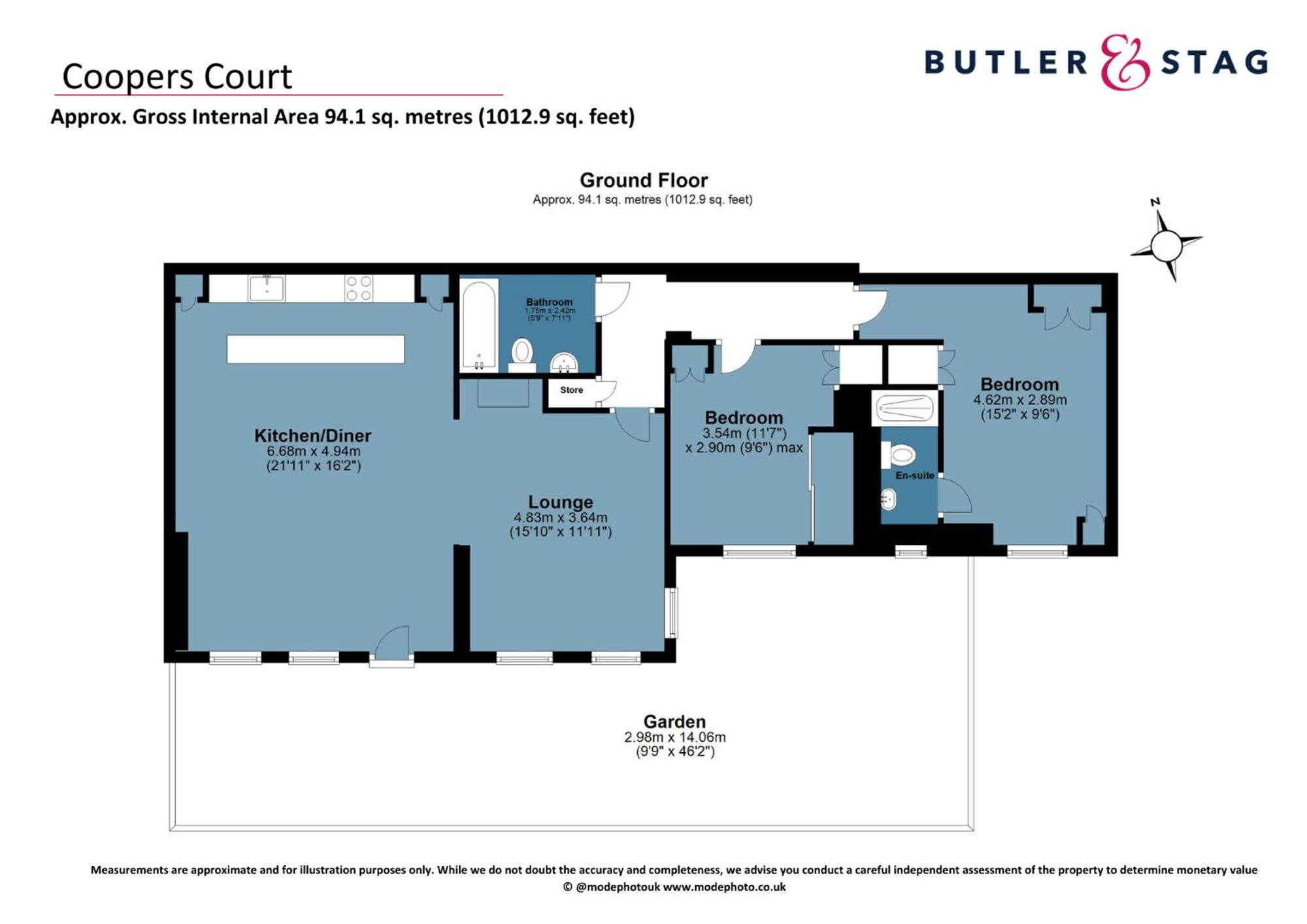 14 Coopers Court, Epping floorplan
