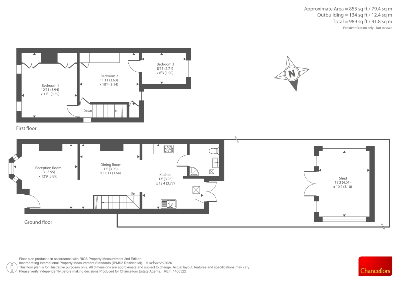 57, Lent Rise Road, Slough floorplan