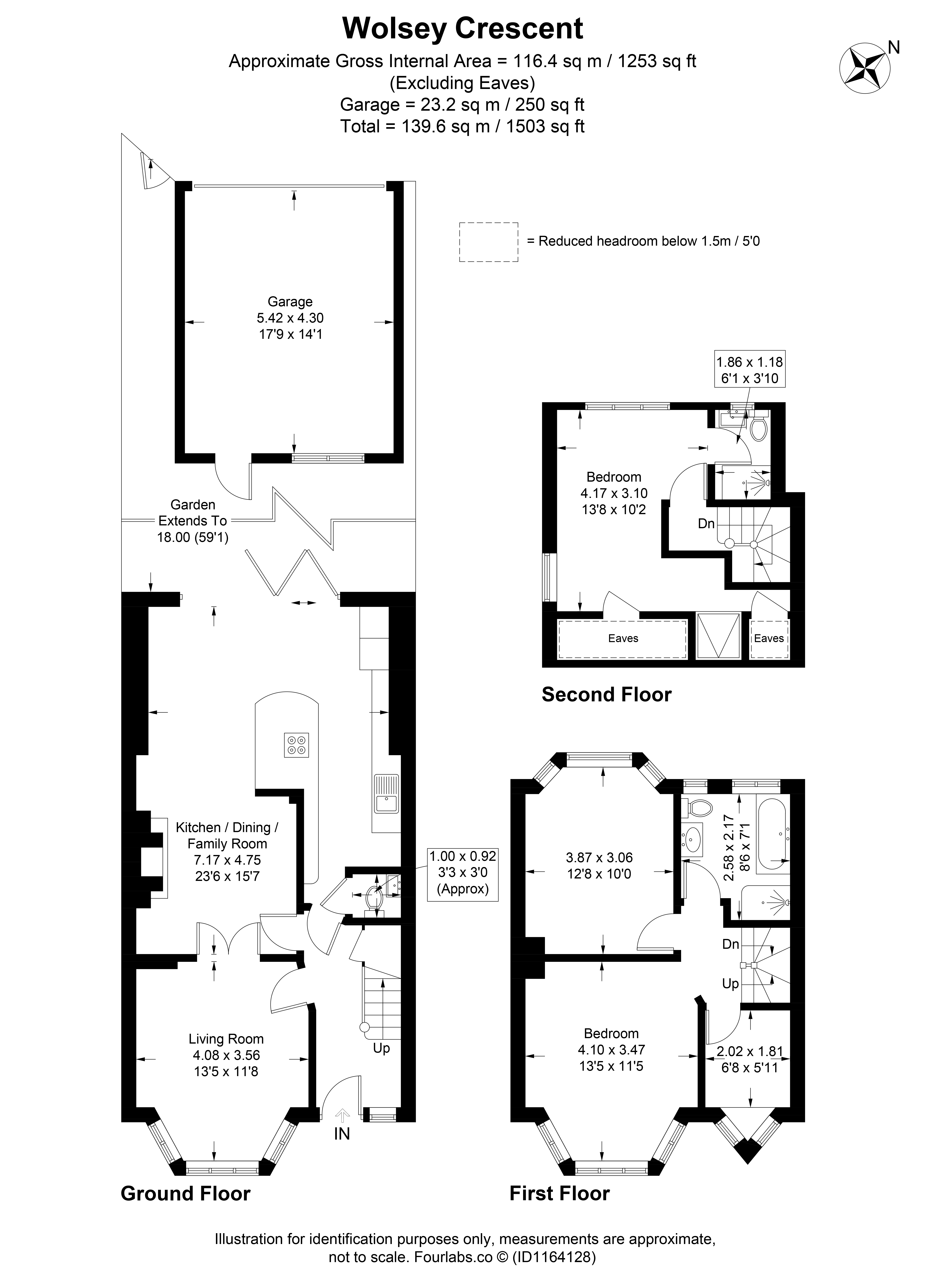 38, Wolsey Crescent, Morden floorplan