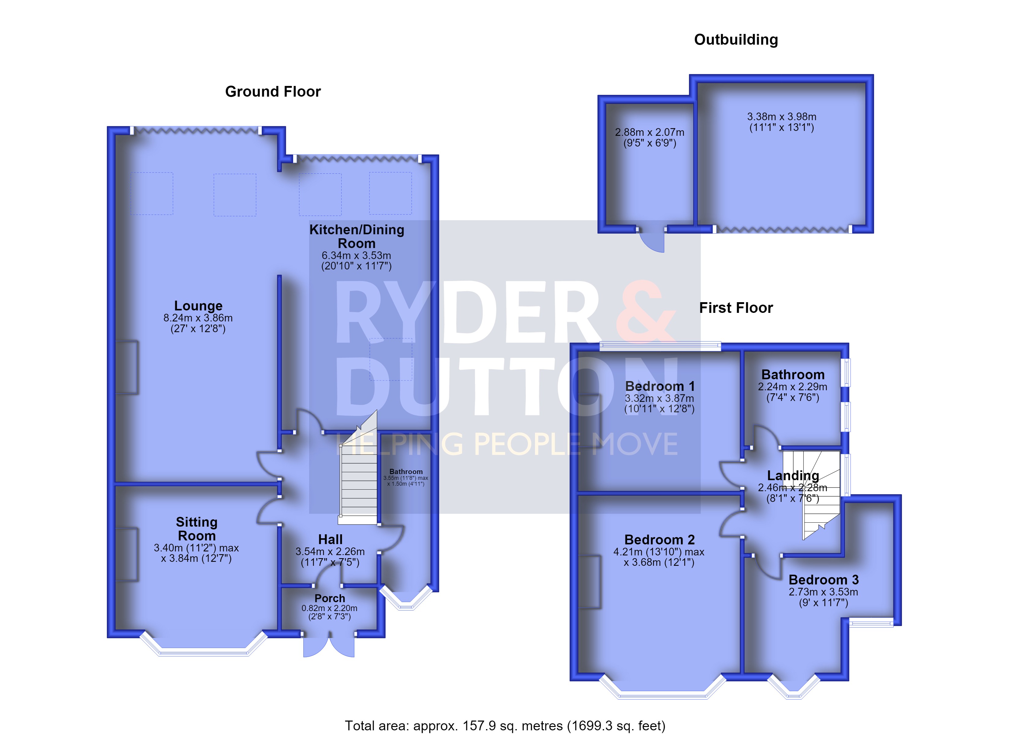 3, Chauncy Road, Manchester floorplan