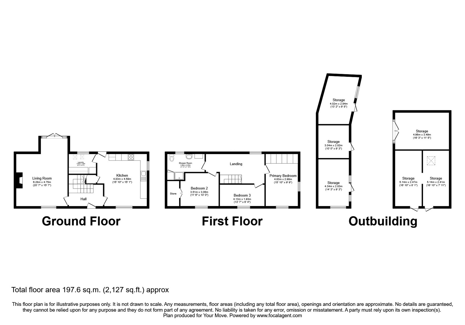 The Mews,, Low Scales, Wigton floorplan