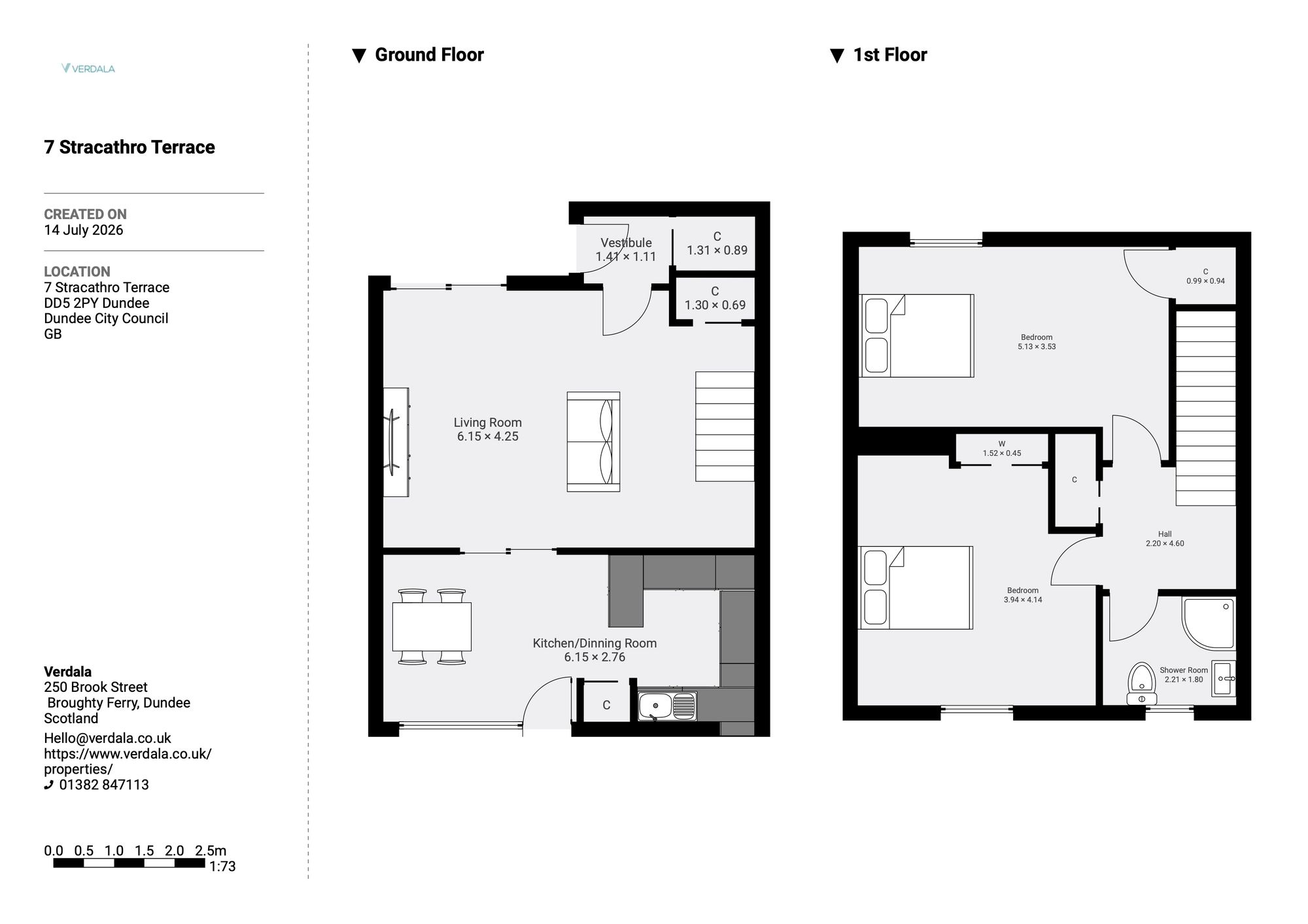 7 Stracathro Terrace, Dundee floorplan