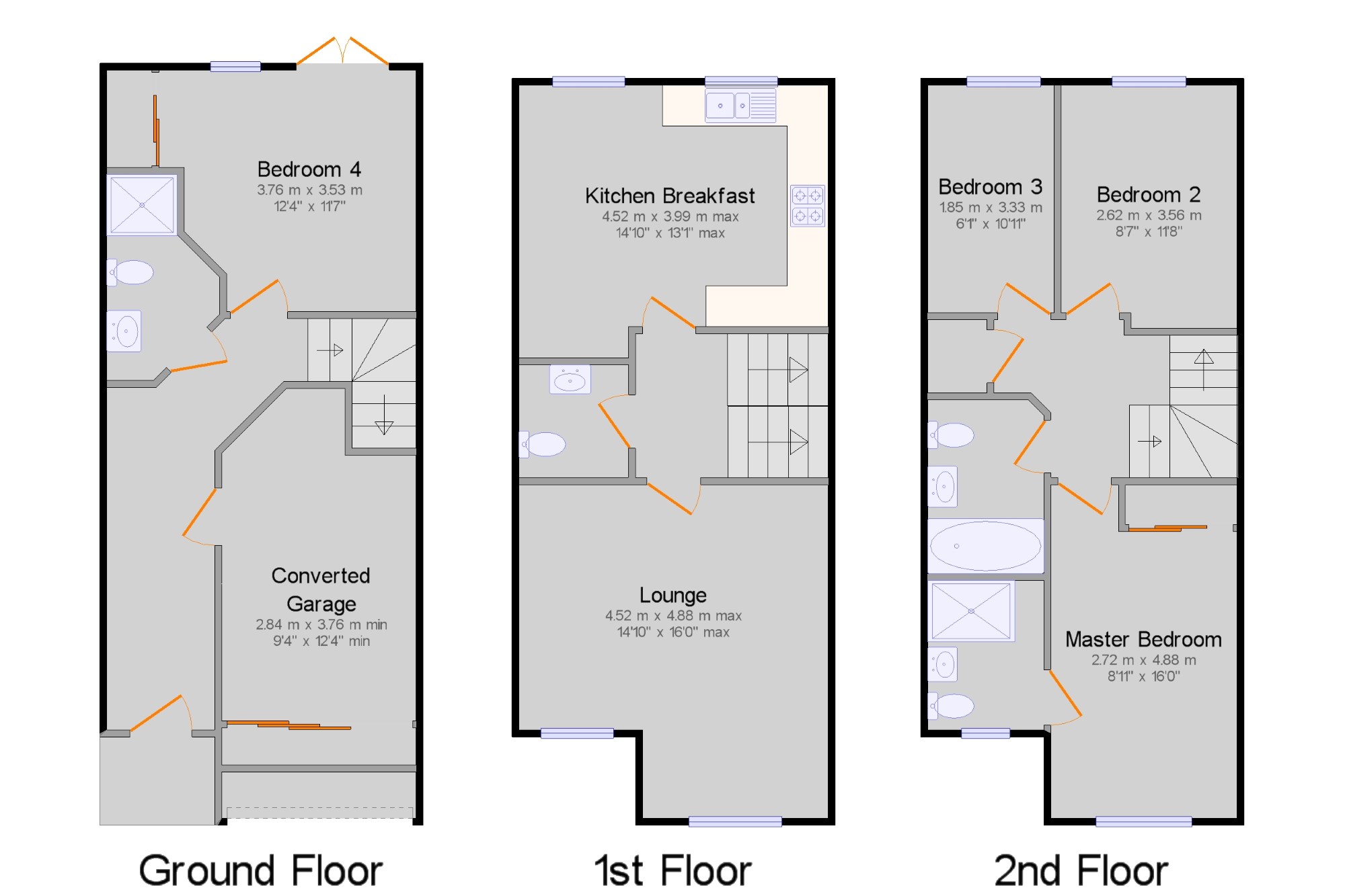 4 Bedrooms End terrace house for sale in Basingstoke, Hampshire, . RG24