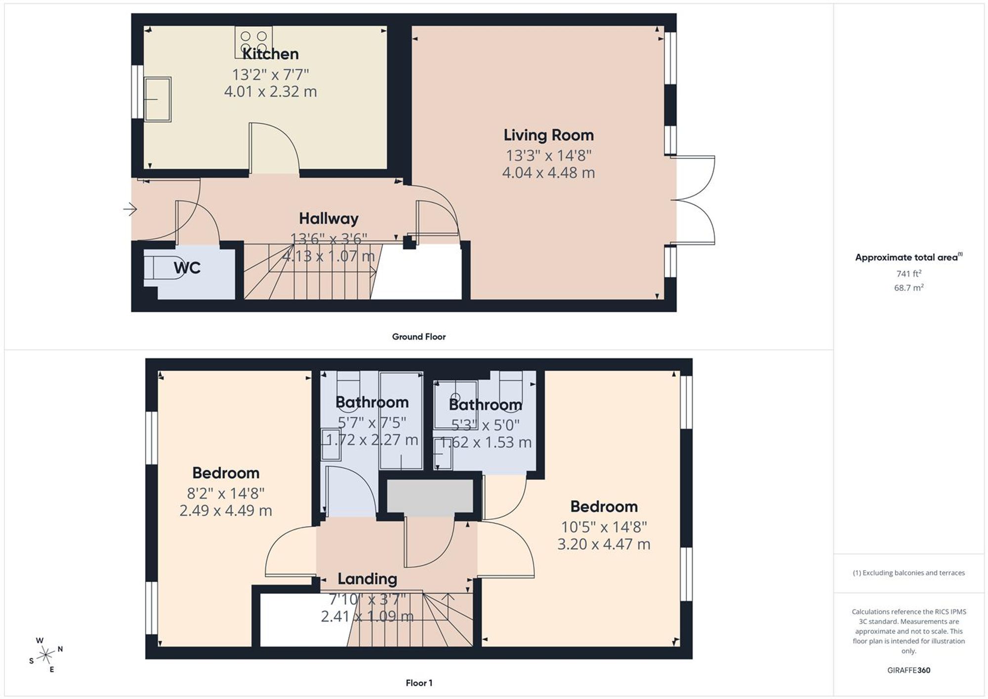 15 Rookery Close, Norwich floorplan