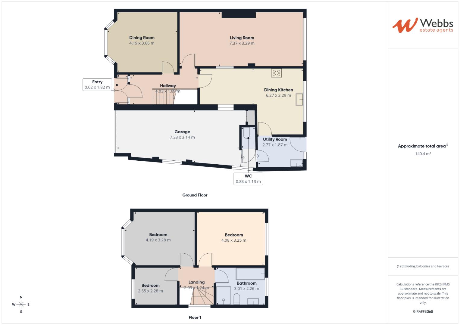 110, Longwood Road, Walsall floorplan