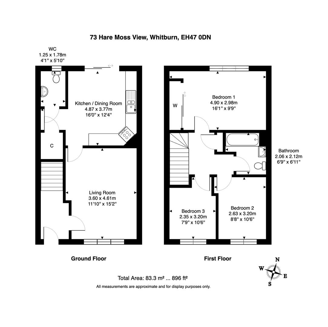 73, Hare Moss View, Whitburn floorplan