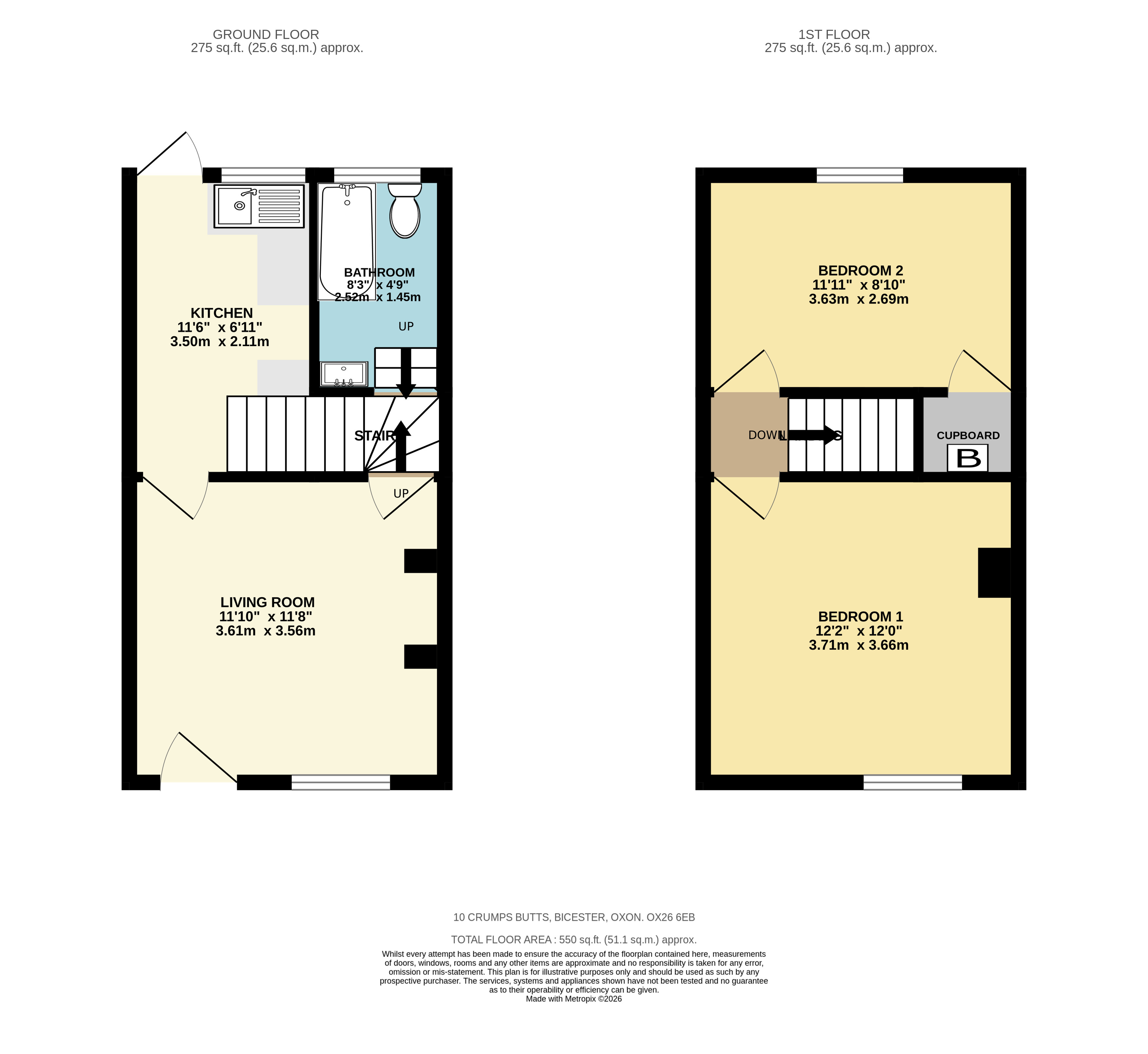 10, Crumps Butts, Bicester floorplan