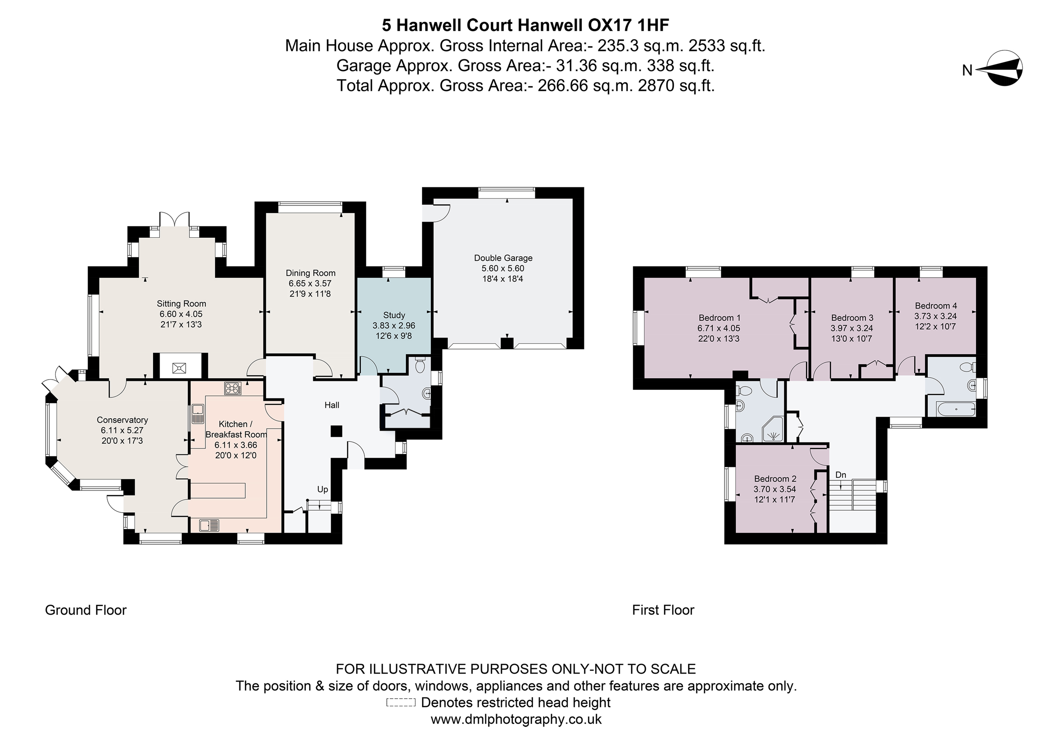 Hanwell Court, Hanwell, Banbury, Oxfordshire OX17, 4 bedroom detached