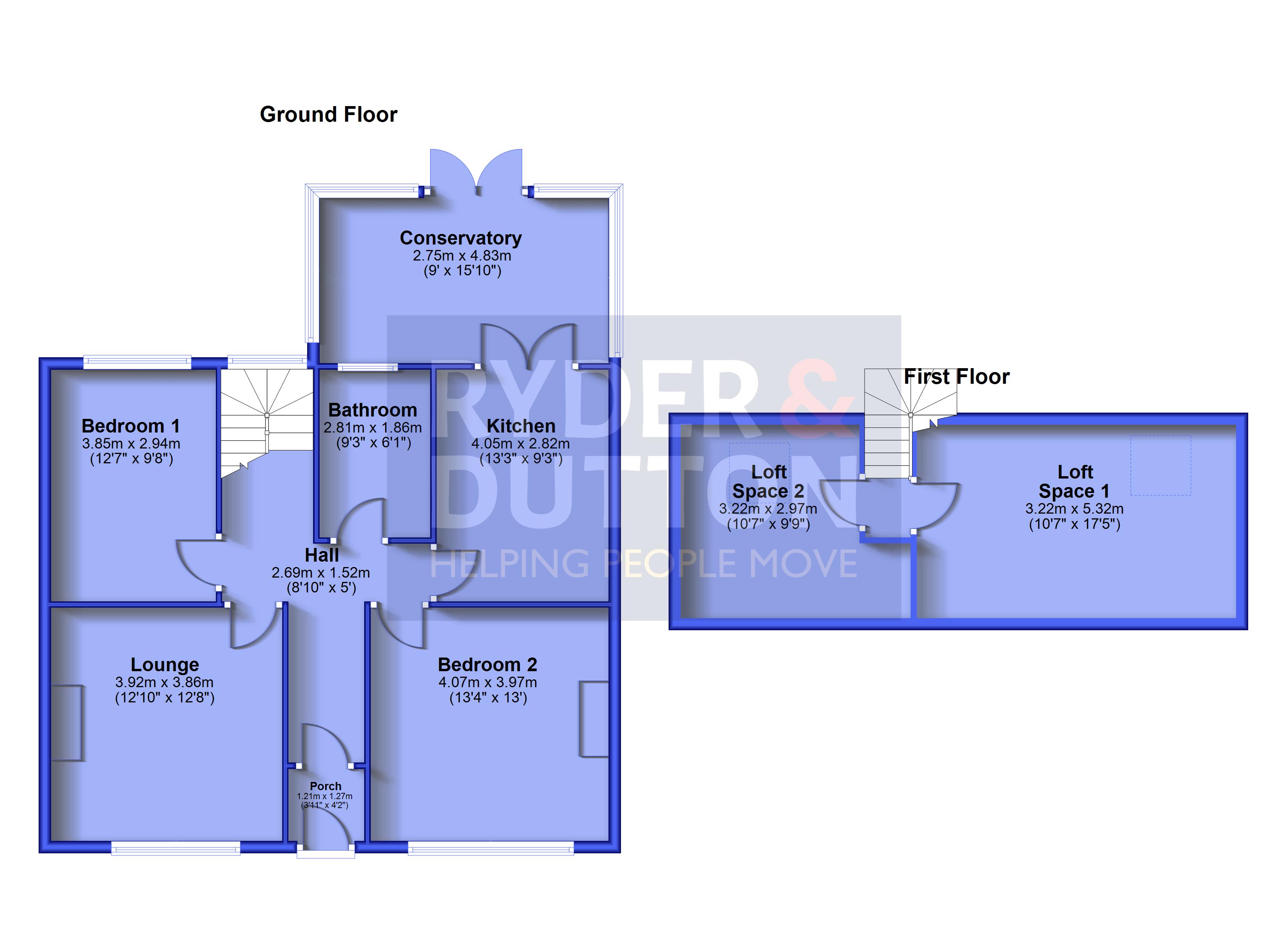 8, Linnet Hill, Rochdale floorplan