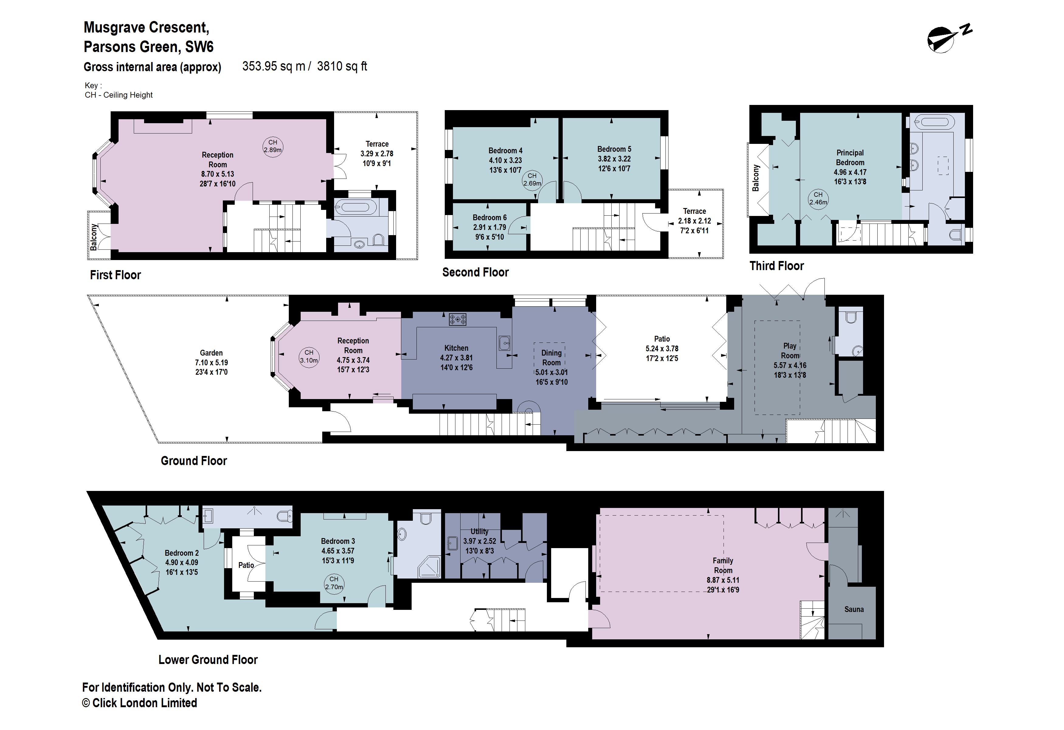21, Musgrave Crescent, Fulham floorplan