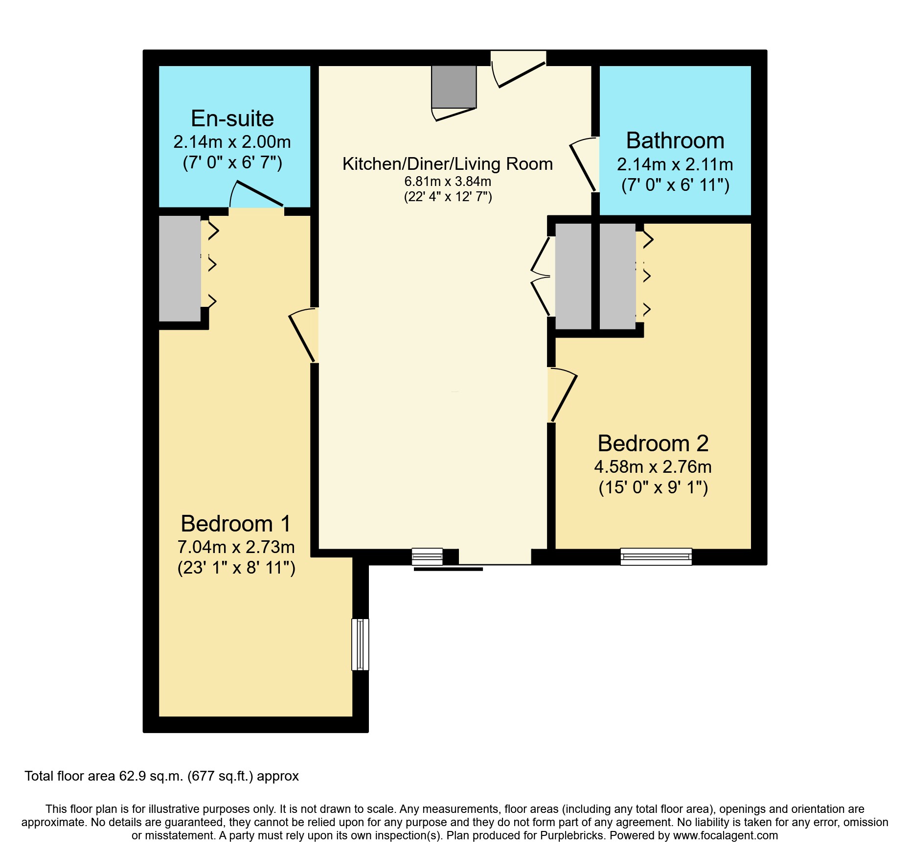 Apartment 110, 12 Parliament Street, Liverpool floorplan