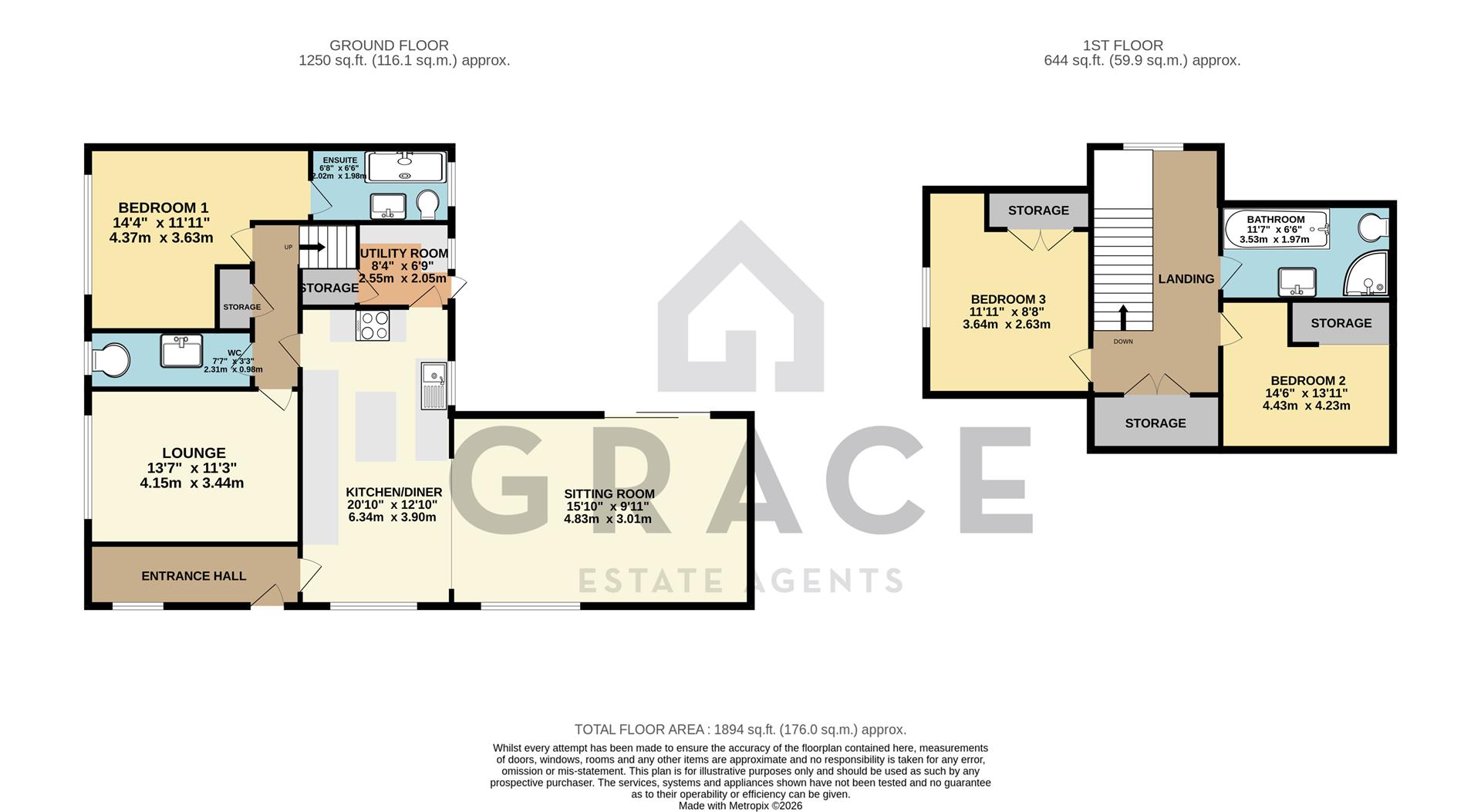 136A, Bucklesham Road, Ipswich floorplan