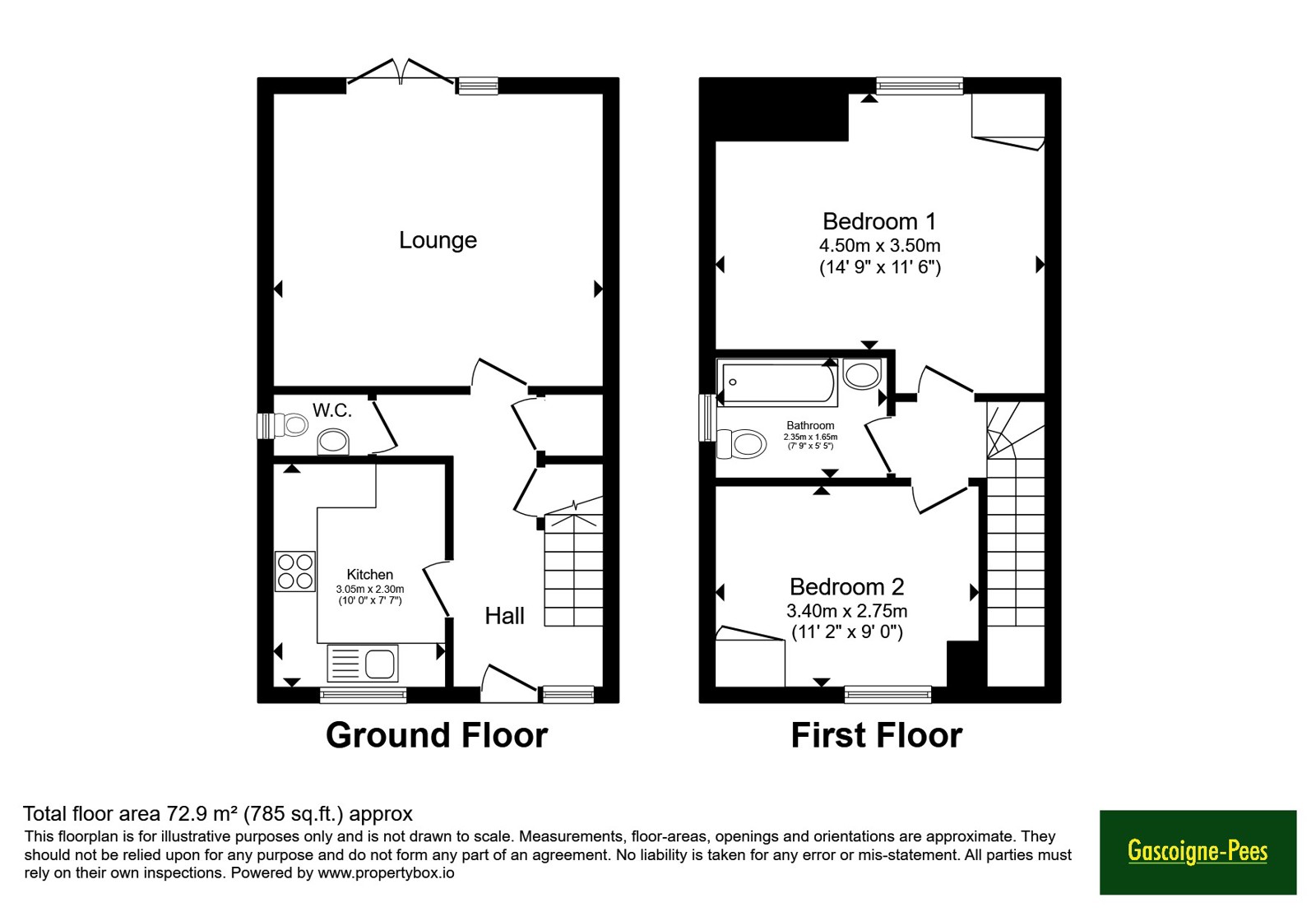 4, Penbere Close, Tadley floorplan