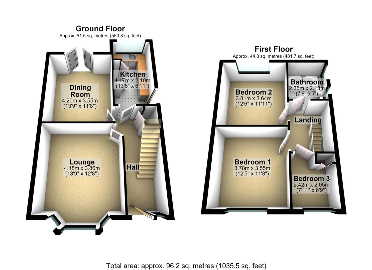 23, Kingsway, Leeds floorplan