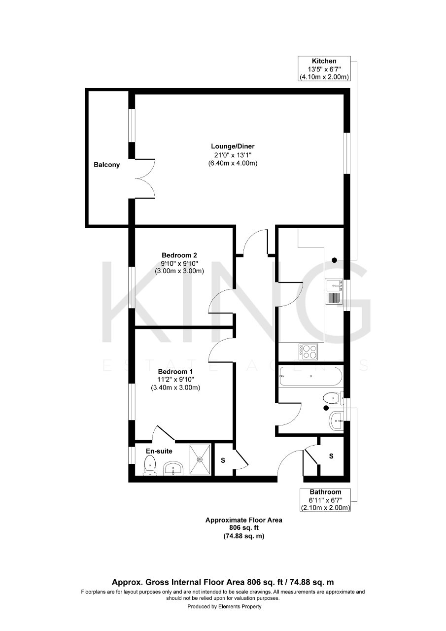 2 Bedrooms Flat for sale in Swanwick Lane, Broughton, Milton Keynes, Buckinghamshire MK10