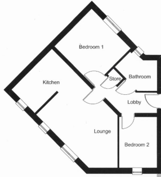 2 Bedrooms Flat for sale in Prestwood Close, Urmston, Manchester M41