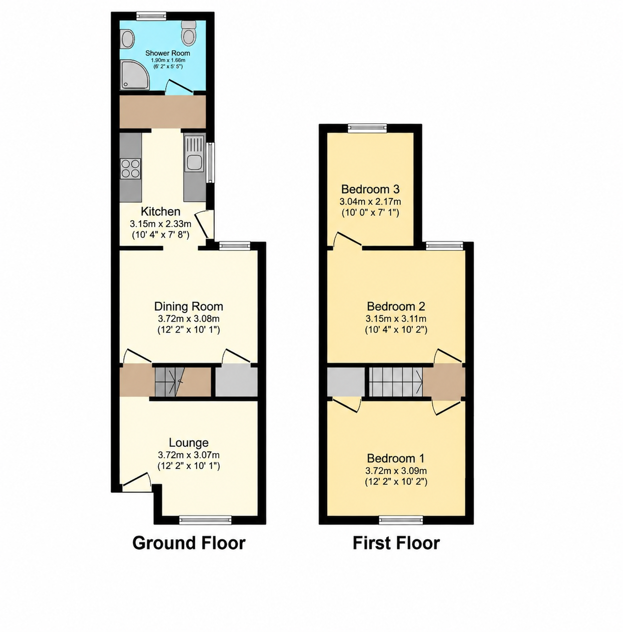 19, Edinburgh Road, Chatham floorplan