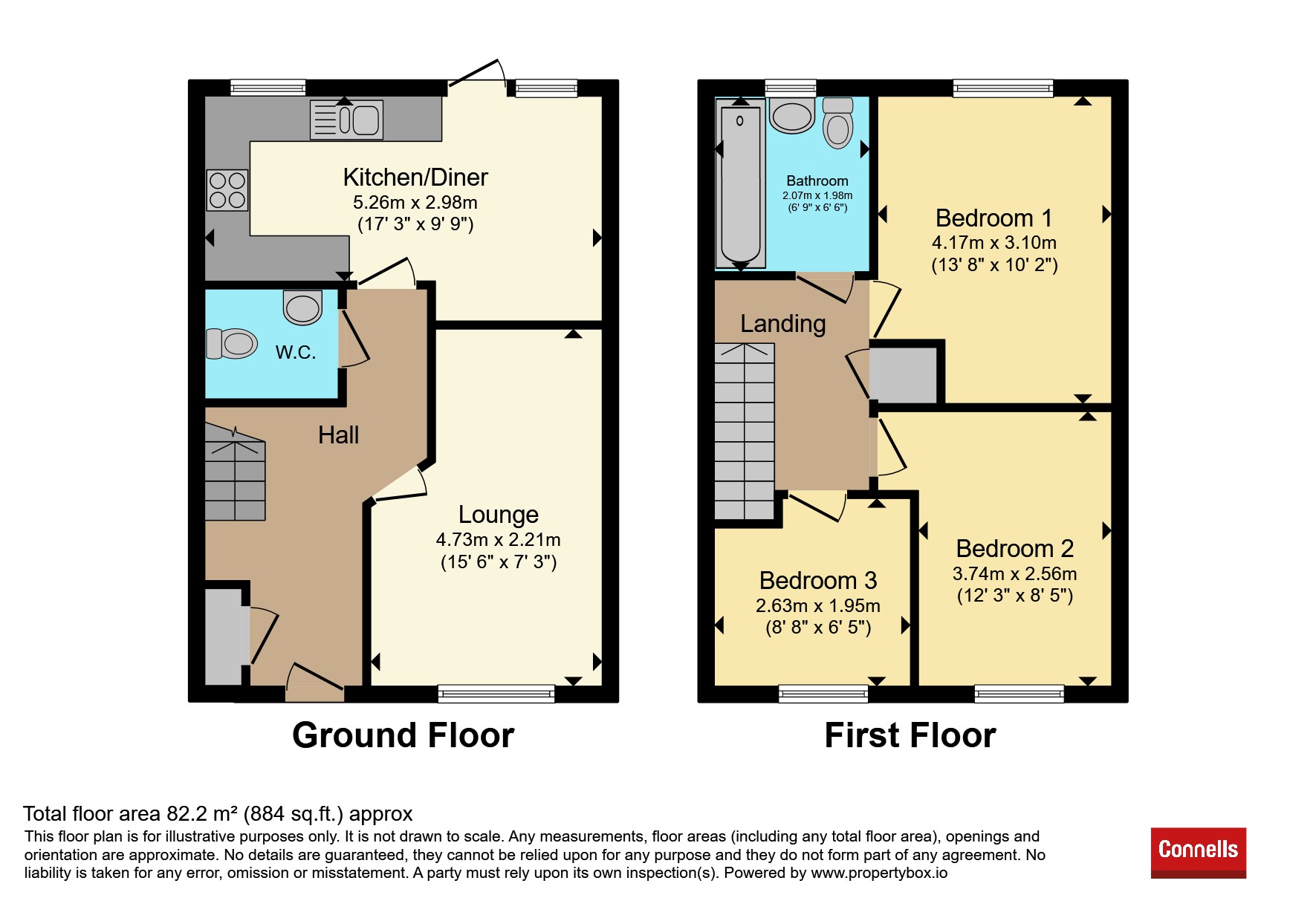 8, Newton End, Warwick floorplan