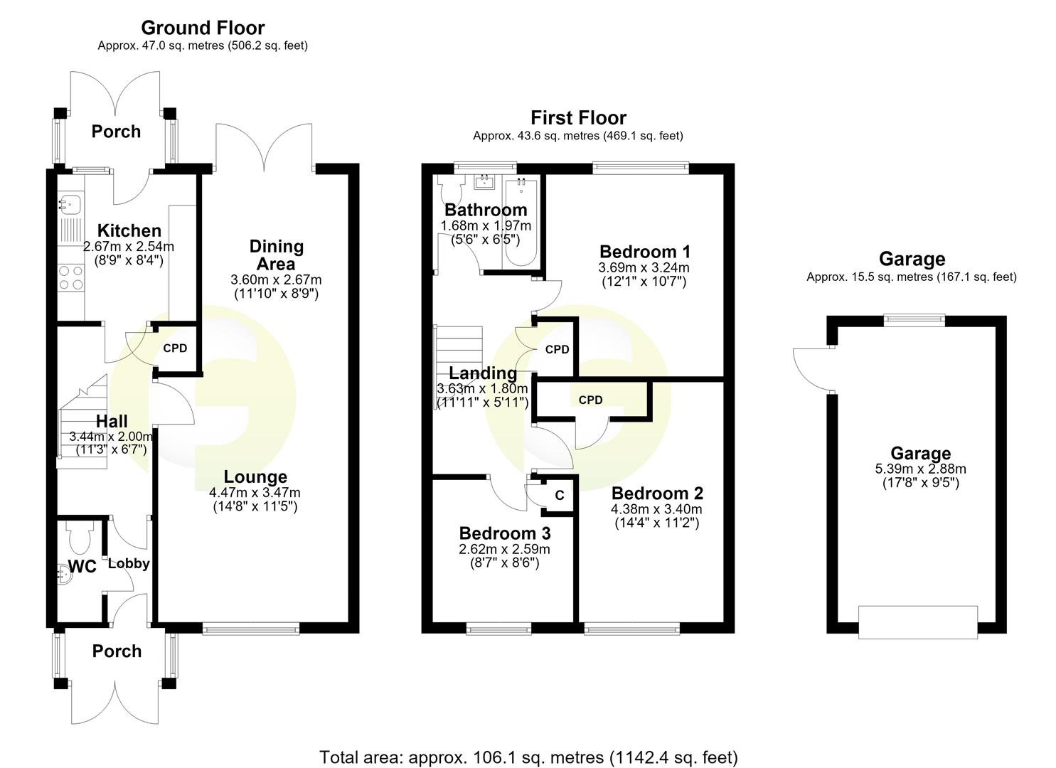 63, Aldwych Drive, North Shields floorplan