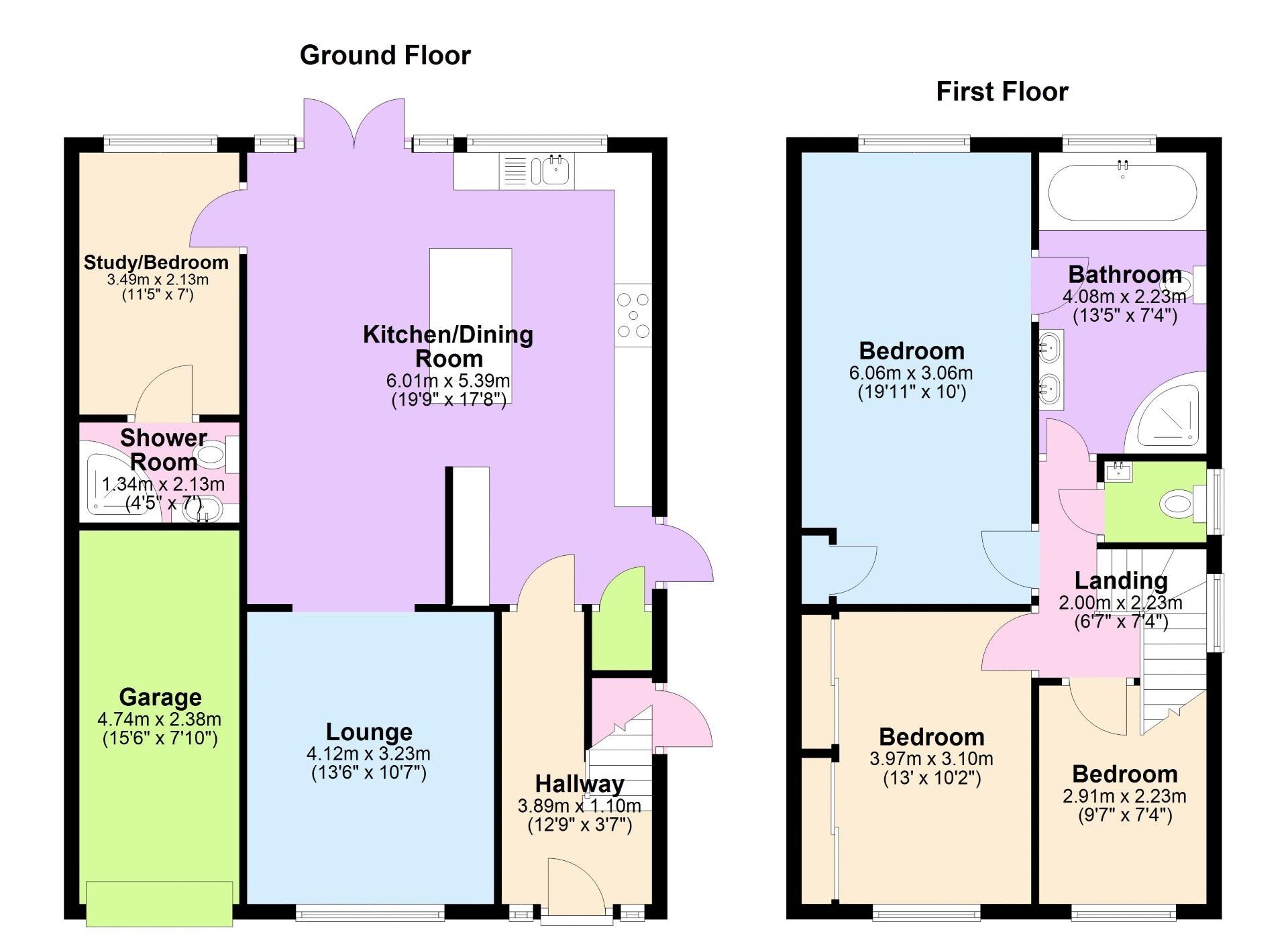 5, Laurel Crescent, Newport floorplan