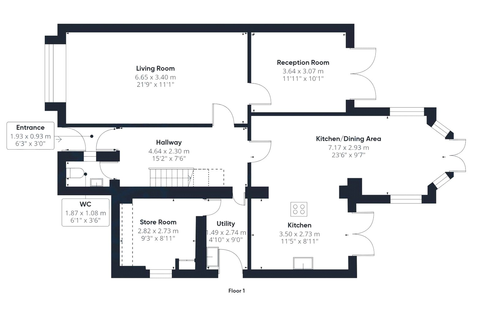 108, Vicars Hall Gardens, Manchester floorplan