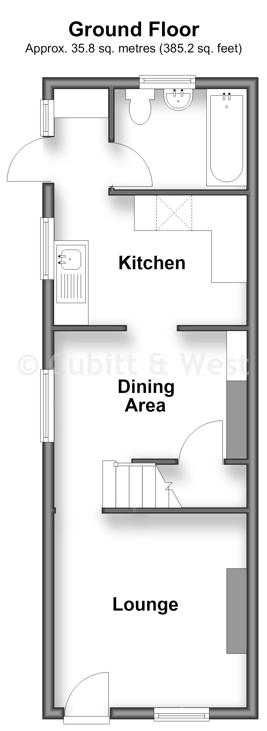 27, Wickham Road, Croydon floorplan