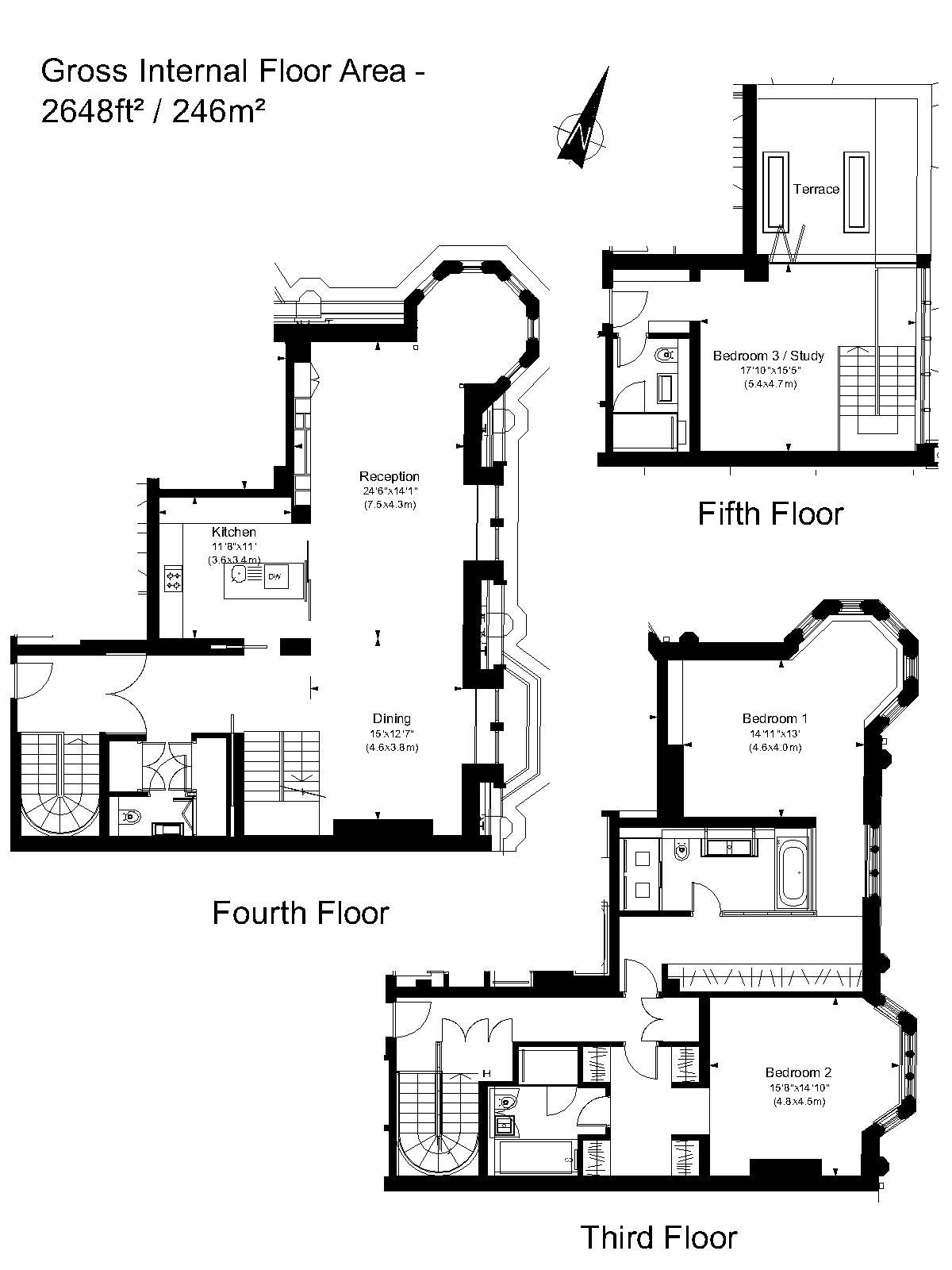 2 Bedrooms Flat to rent in Green Street, London W1K