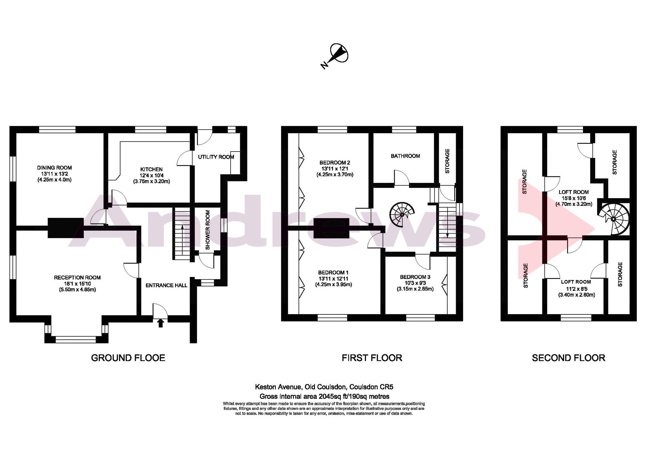 3 Bedrooms Detached house for sale in Keston Avenue, Coulsdon, Surrey CR5