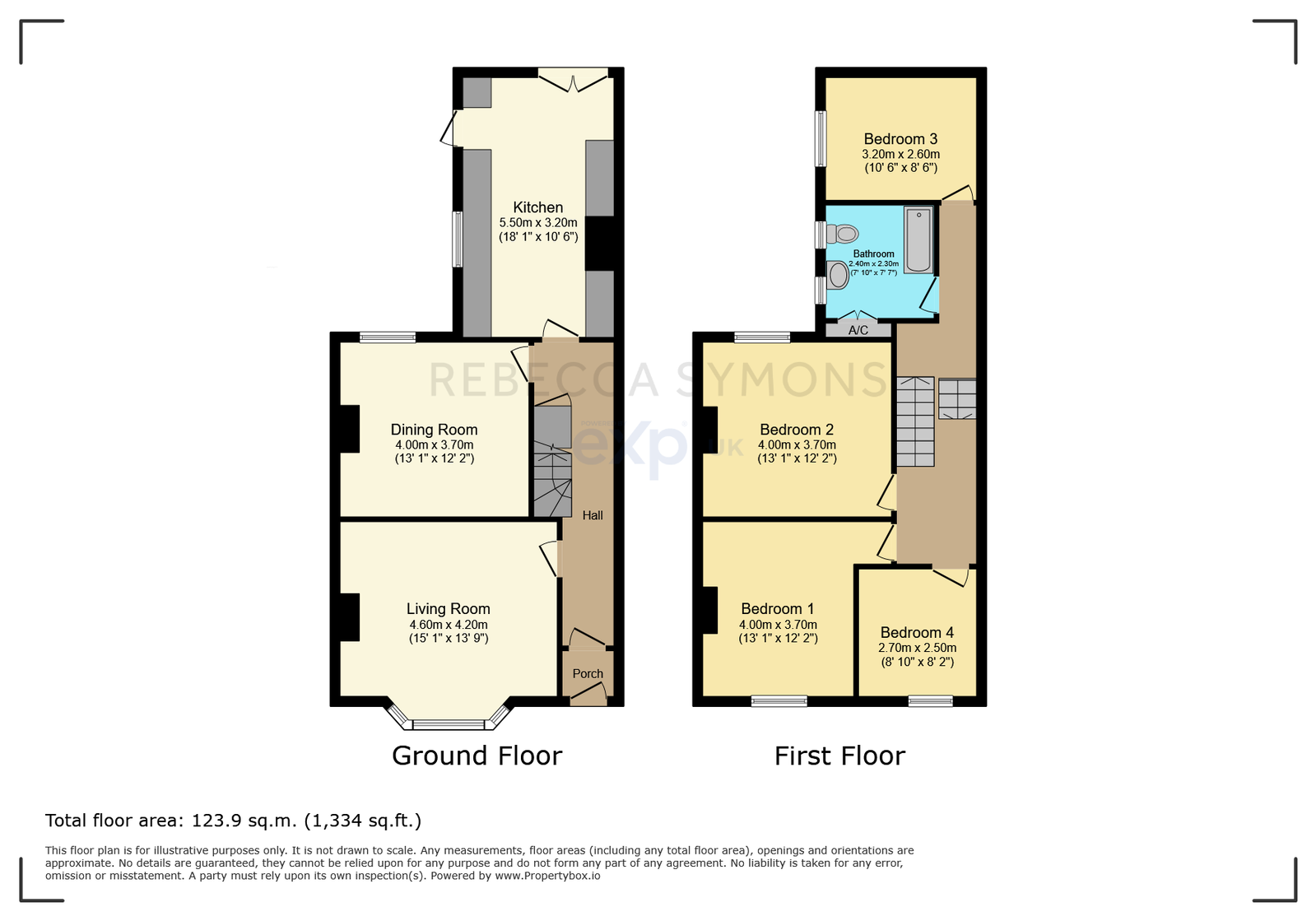10, Fownes Road, Minehead floorplan