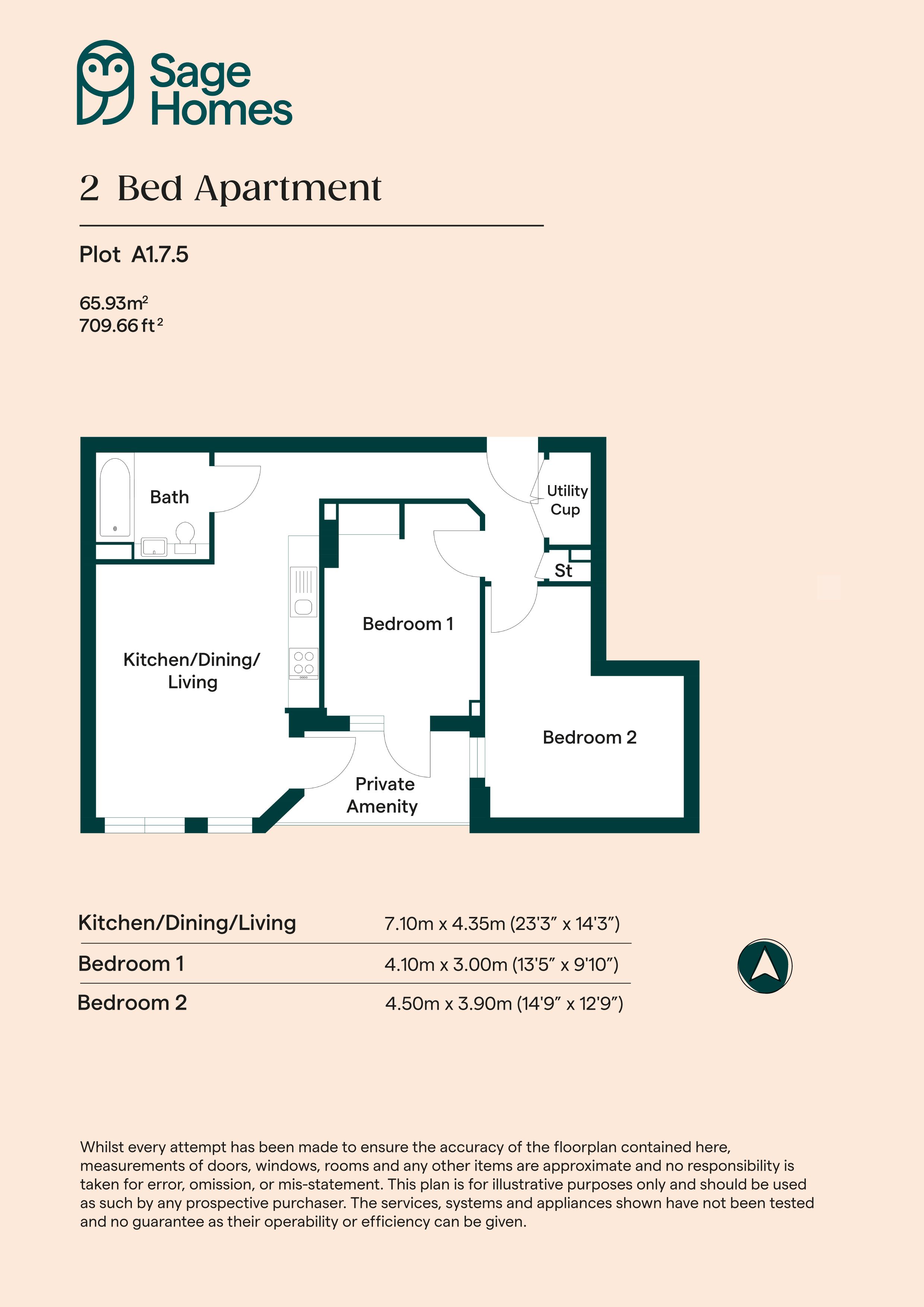 Flat 31, Meadowpip House, London floorplan
