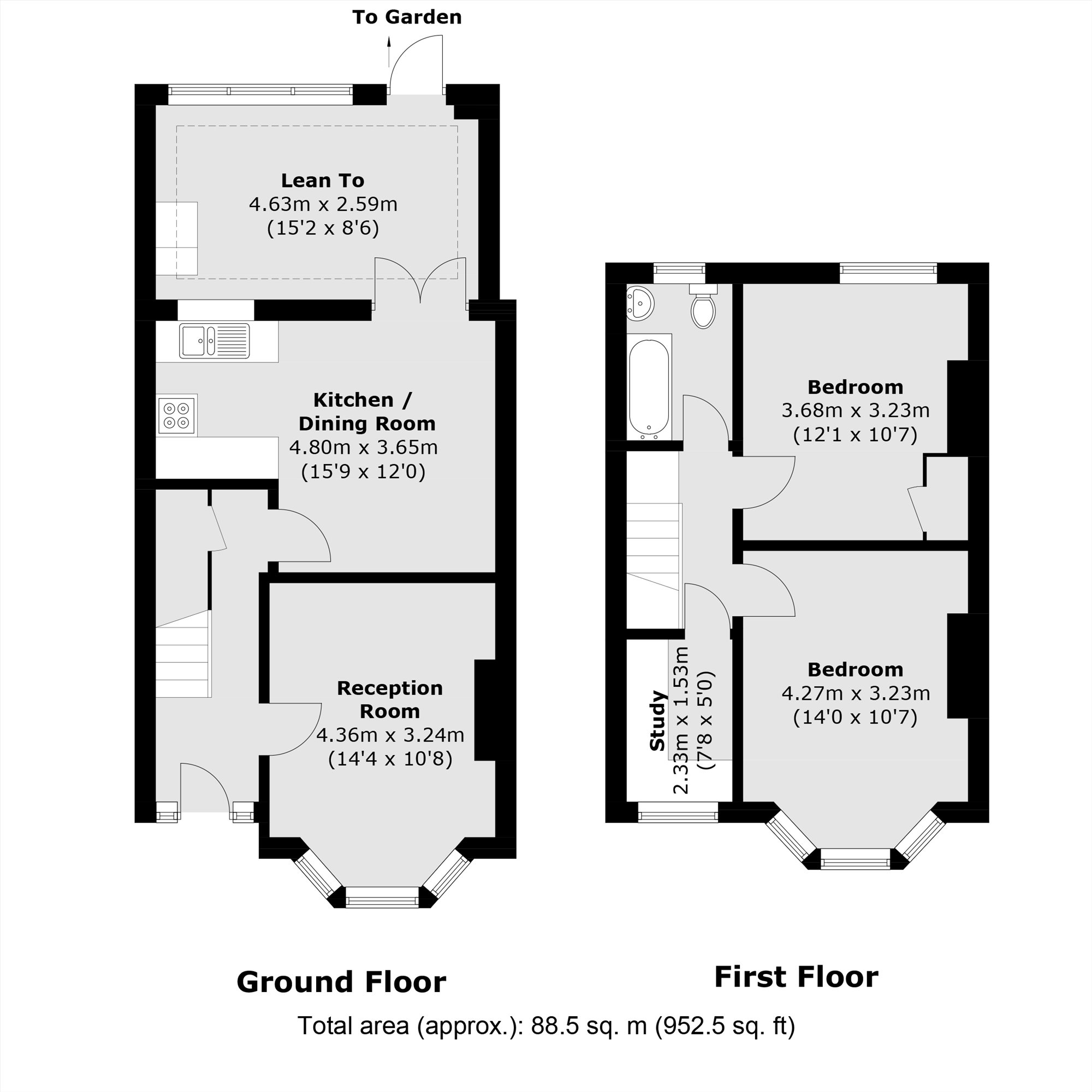 123, Hartham Road, Isleworth floorplan