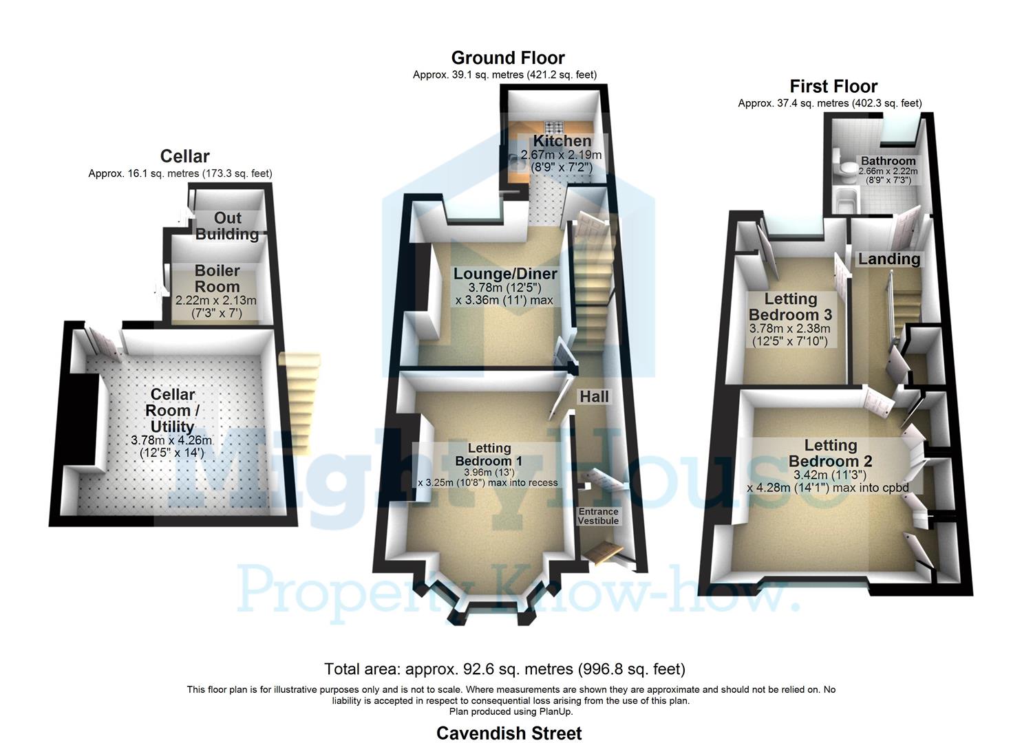 Cavendish Street, Lancaster LA1, 3 bedroom terraced house for sale