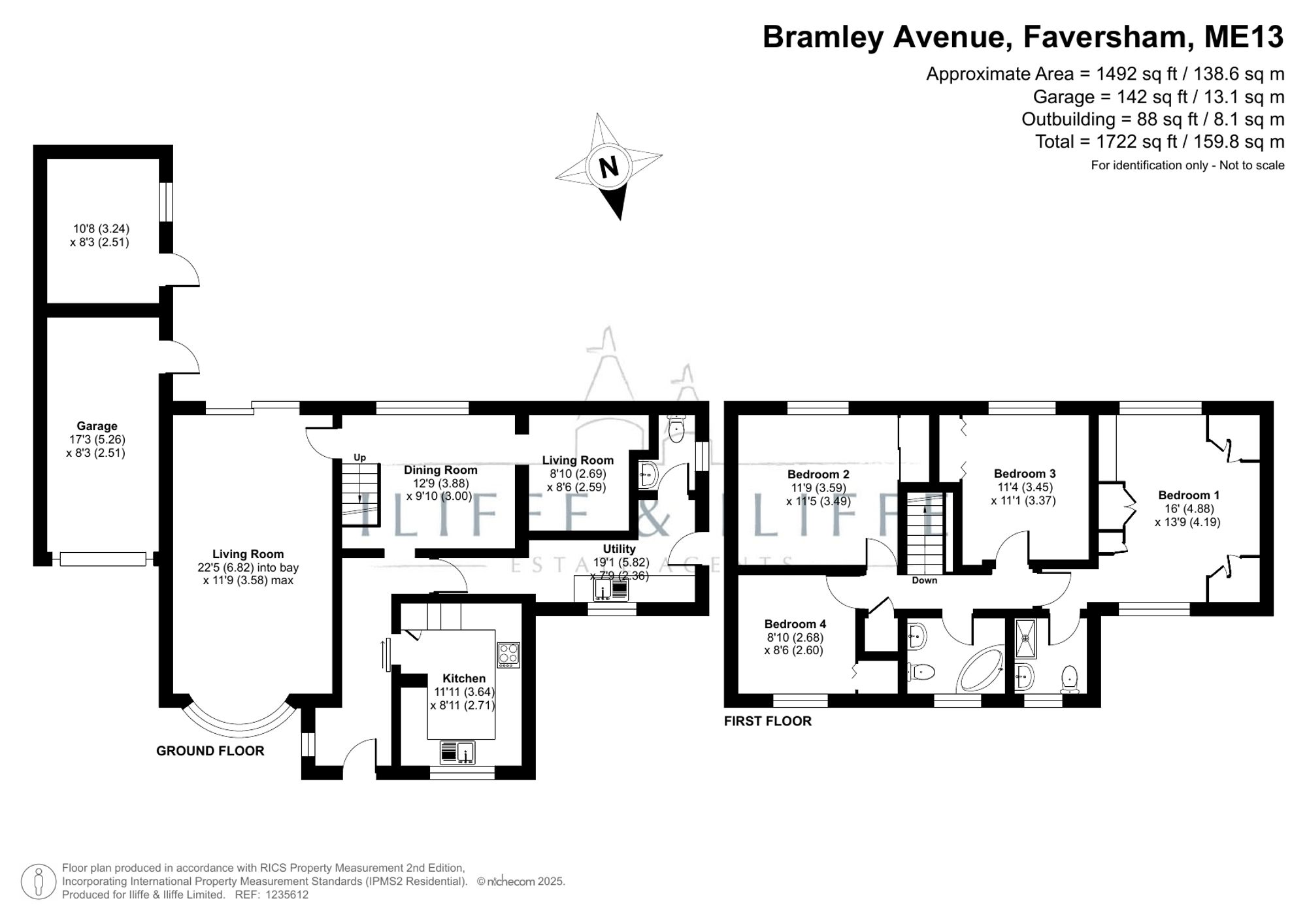 60 Bramley Avenue, Faversham floorplan