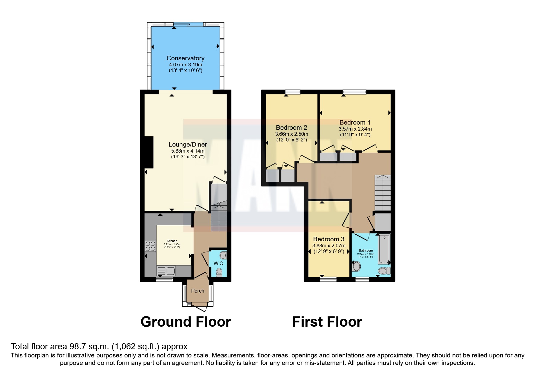 Castle View, Hardway, Gosport, Hampshire PO12, 3 bedroom terraced house