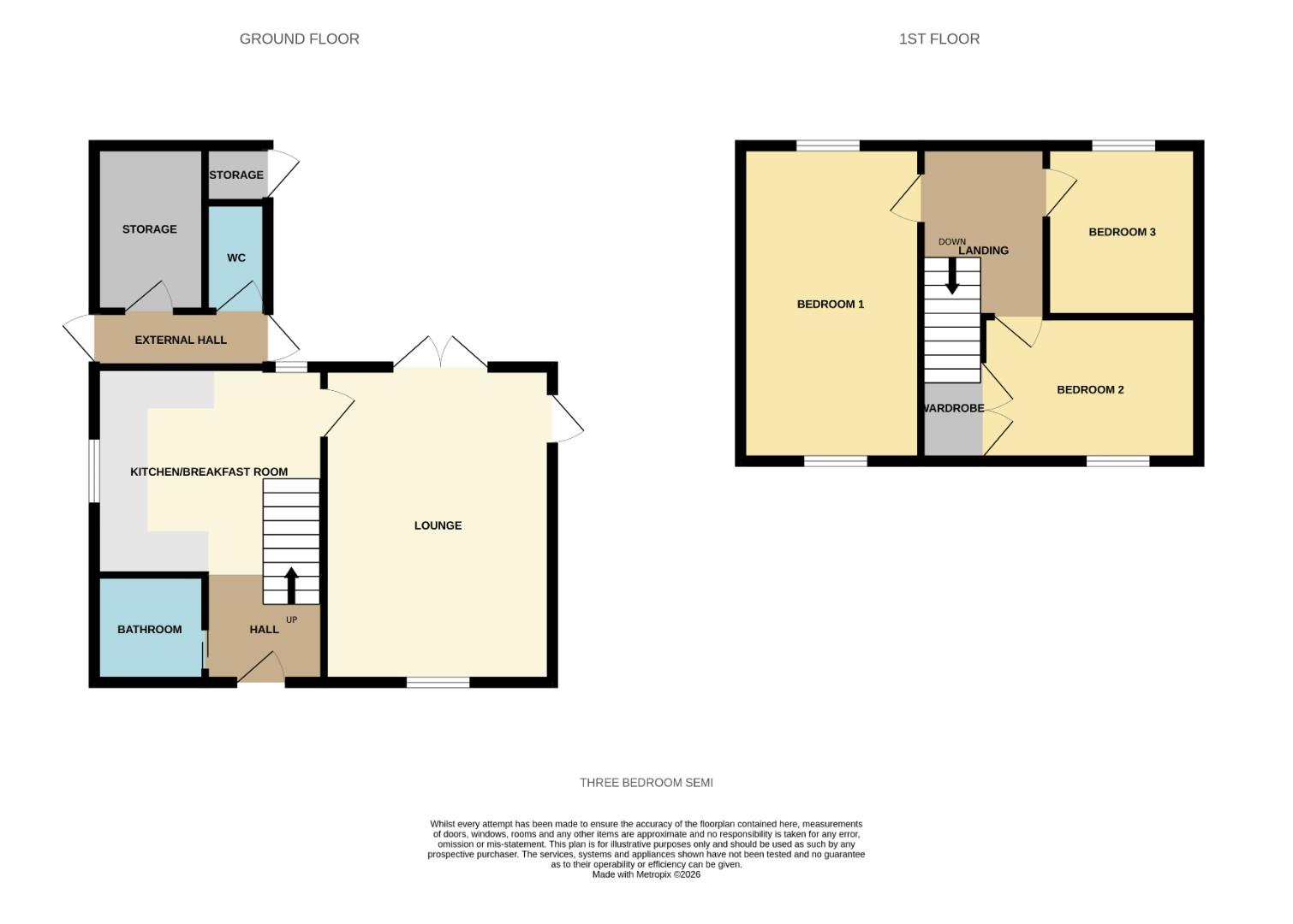 16, Carter Avenue, Kelsall floorplan
