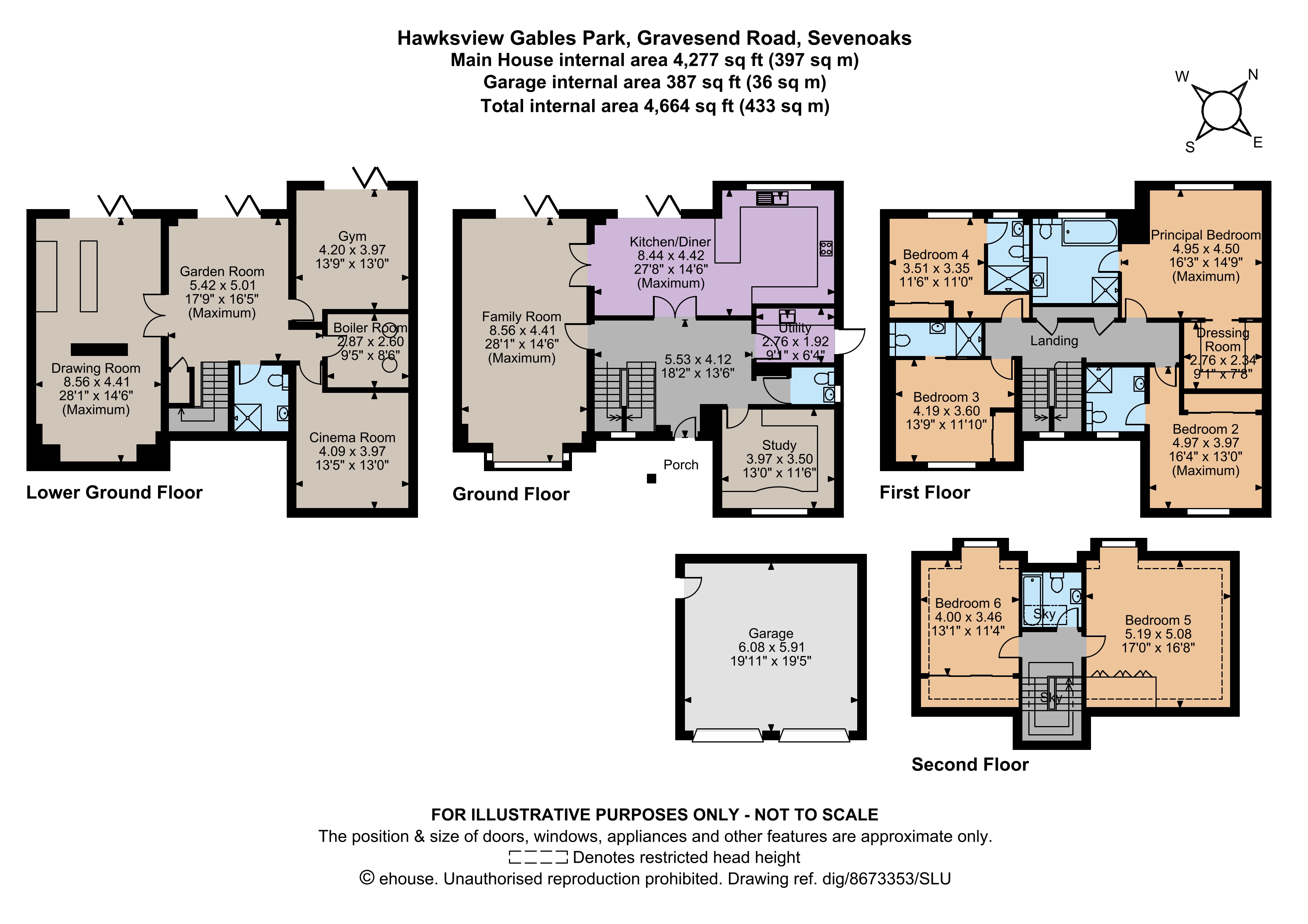 Hawksview,, Gables Park, Wrotham floorplan