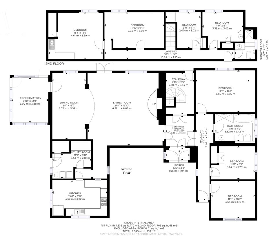 La Casa, The Ridgeway, TENBY floorplan