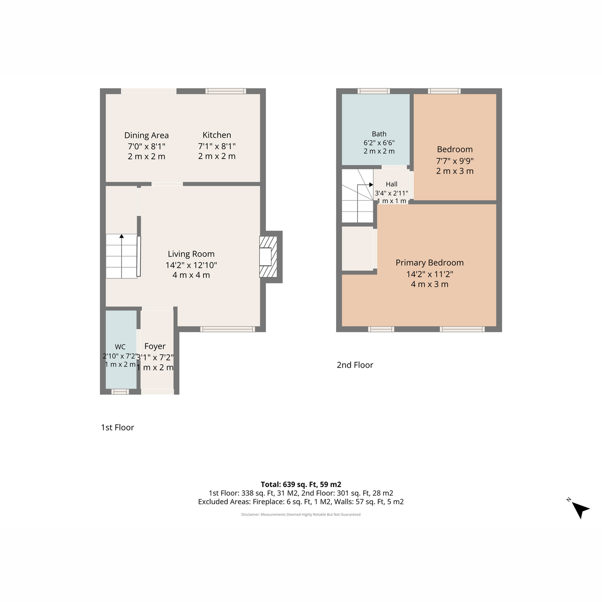 1, Livesey Close, London floorplan