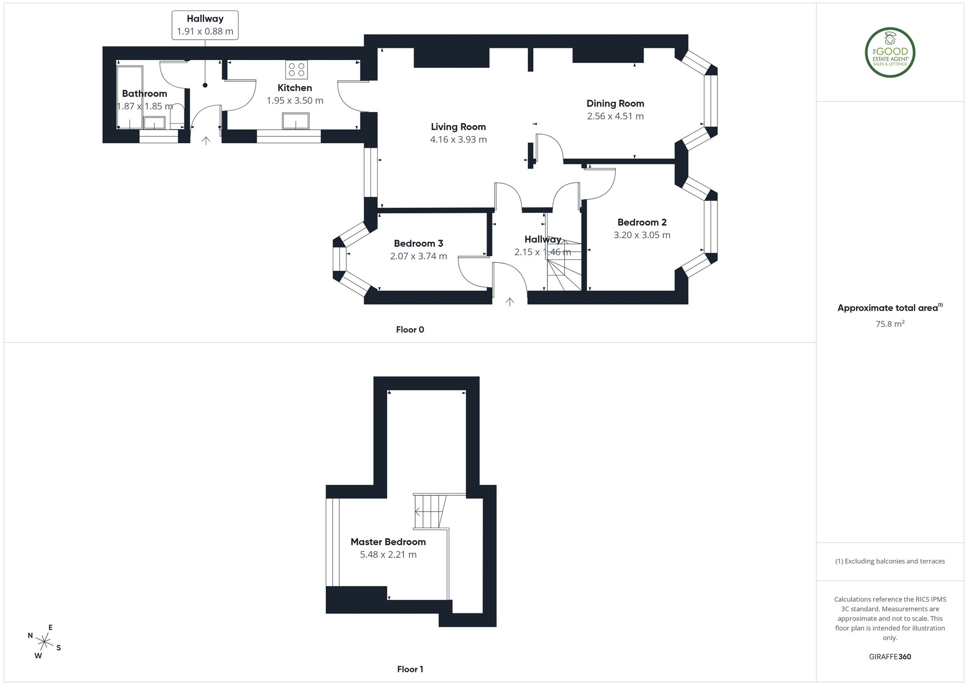 25, Marshall Street, Sunderland floorplan