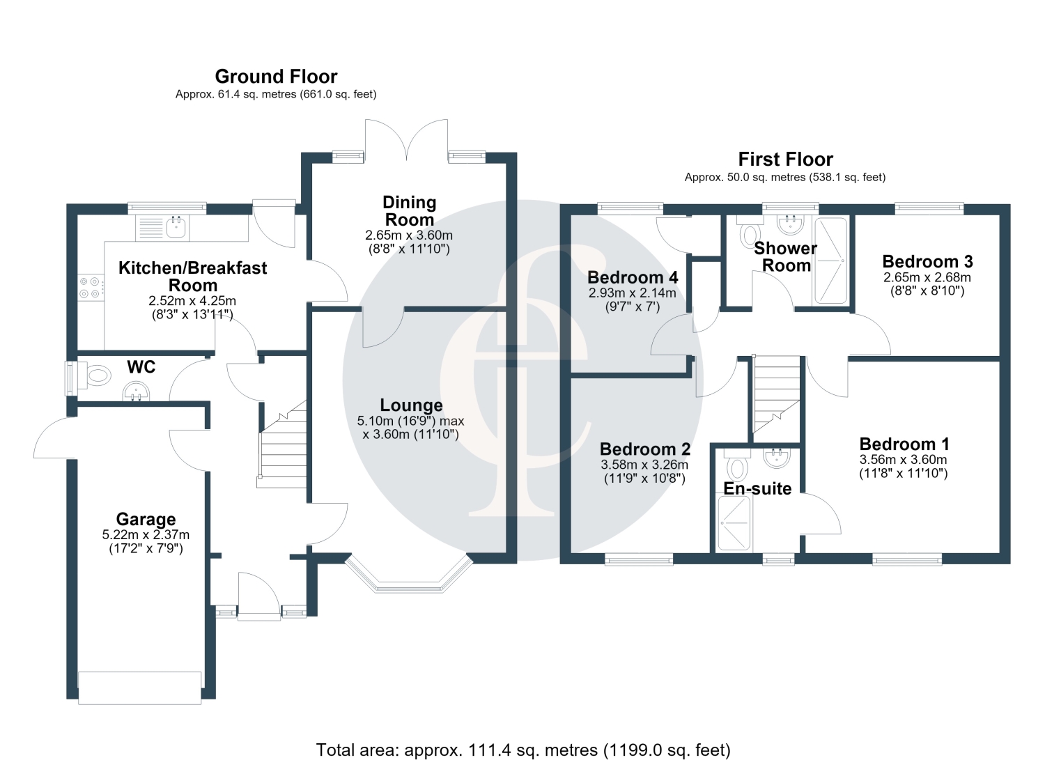15, Hampdon Way Wellesbourne, Warwick floorplan