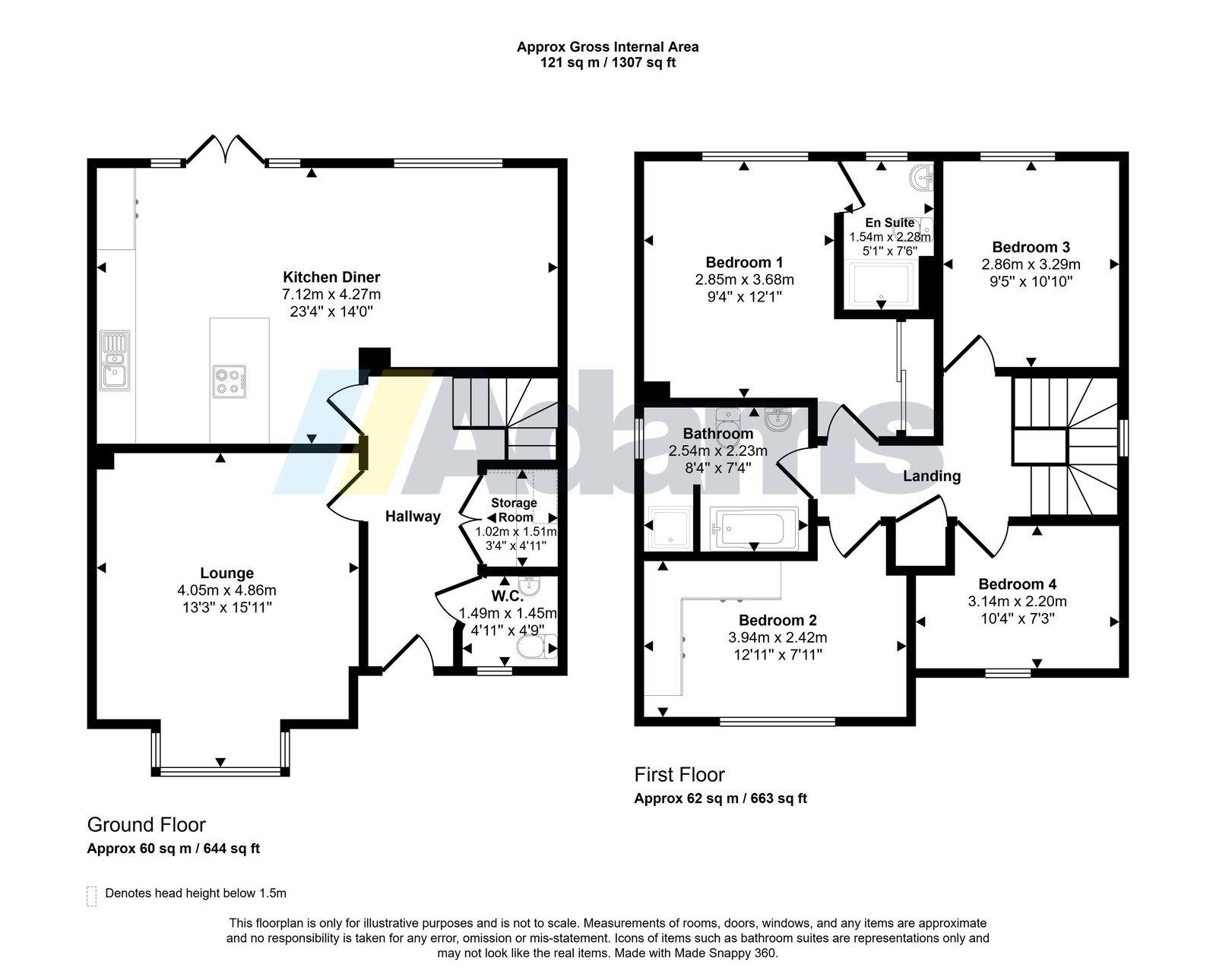 17, Orwell Road, Runcorn floorplan