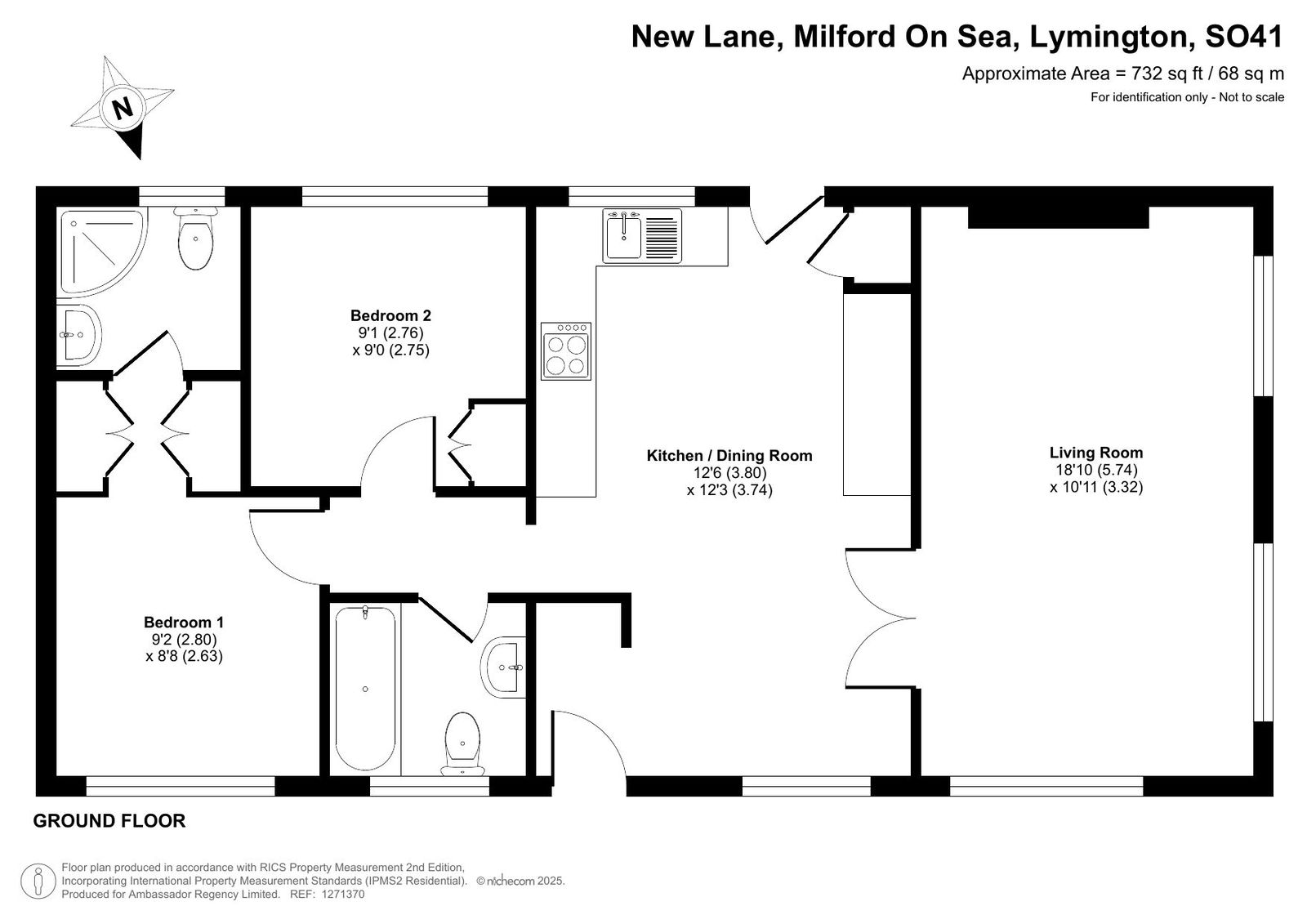 Omar Image, Solent Grange Residential Park,Plot 78, New Lane, Lymington floorplan