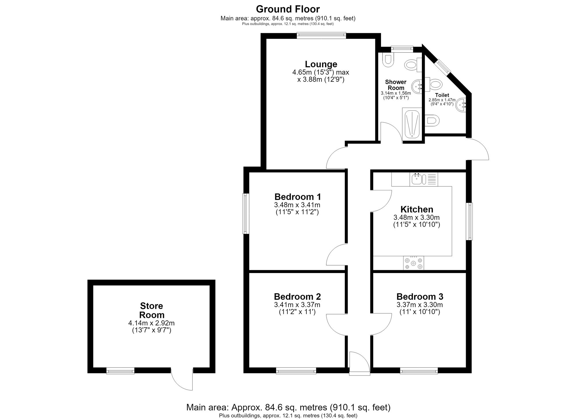 43 New Cheveley Road, Newmarket floorplan