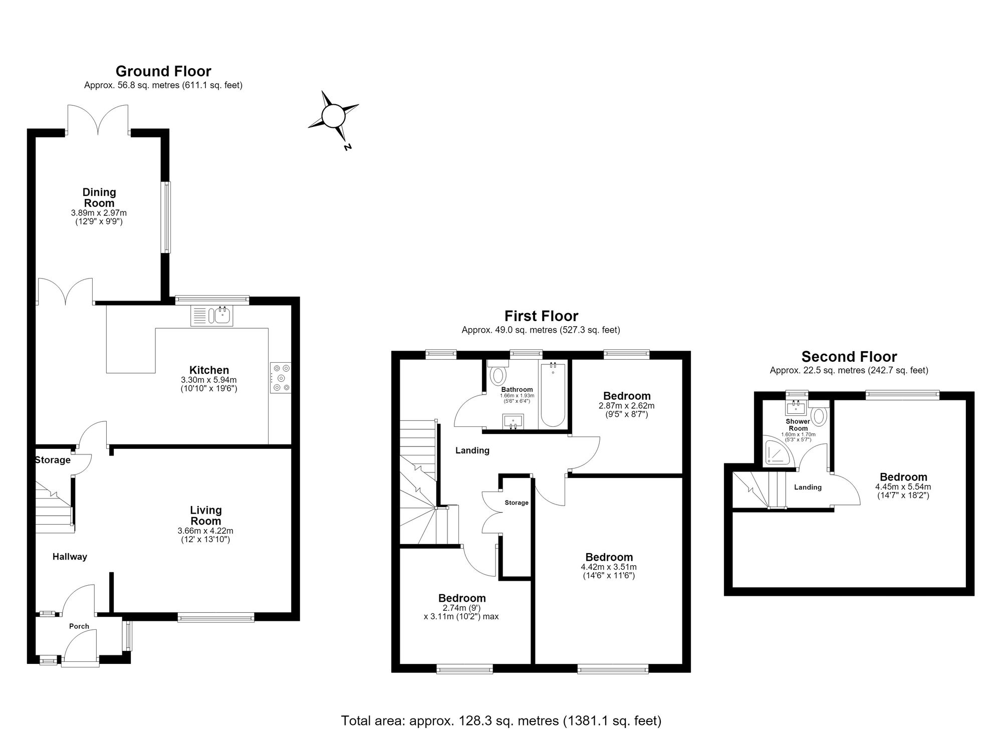 6 Tring Gardens, Romford floorplan