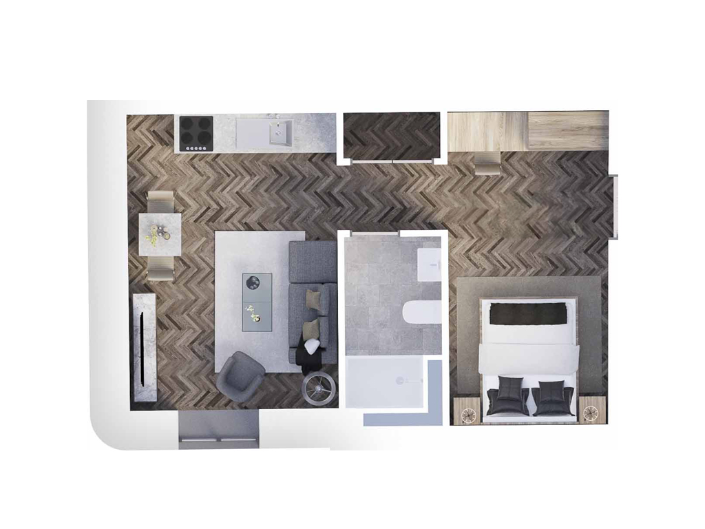 SoapWorks, Central Liverpool Apartments floorplan