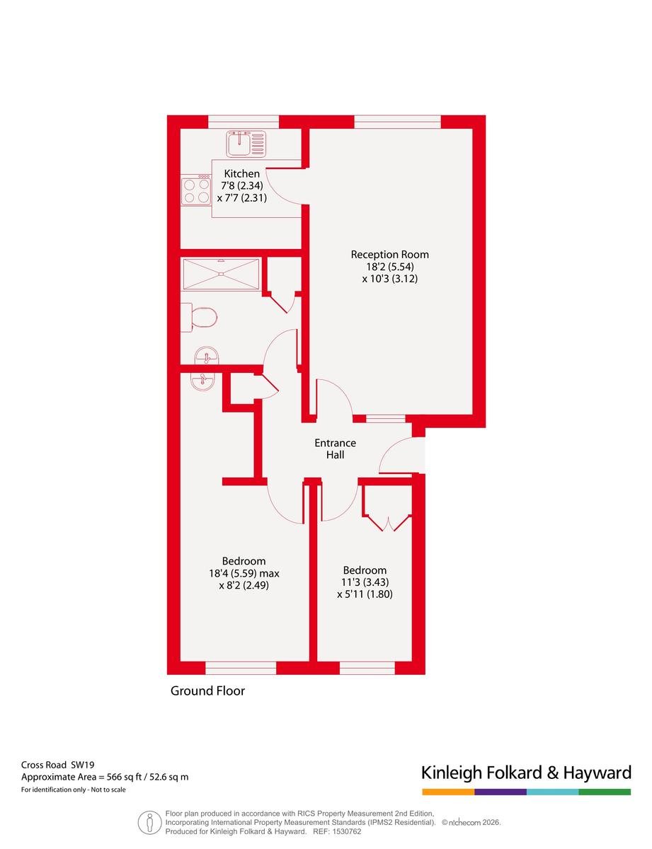 17, Cross Road, London floorplan