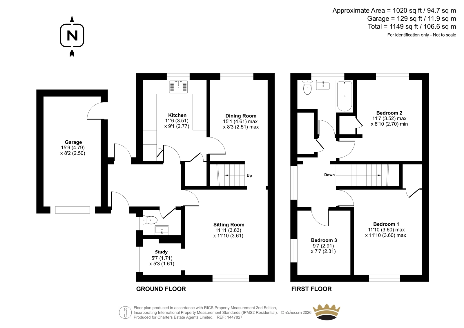 22, Crabwood Road, Southampton floorplan