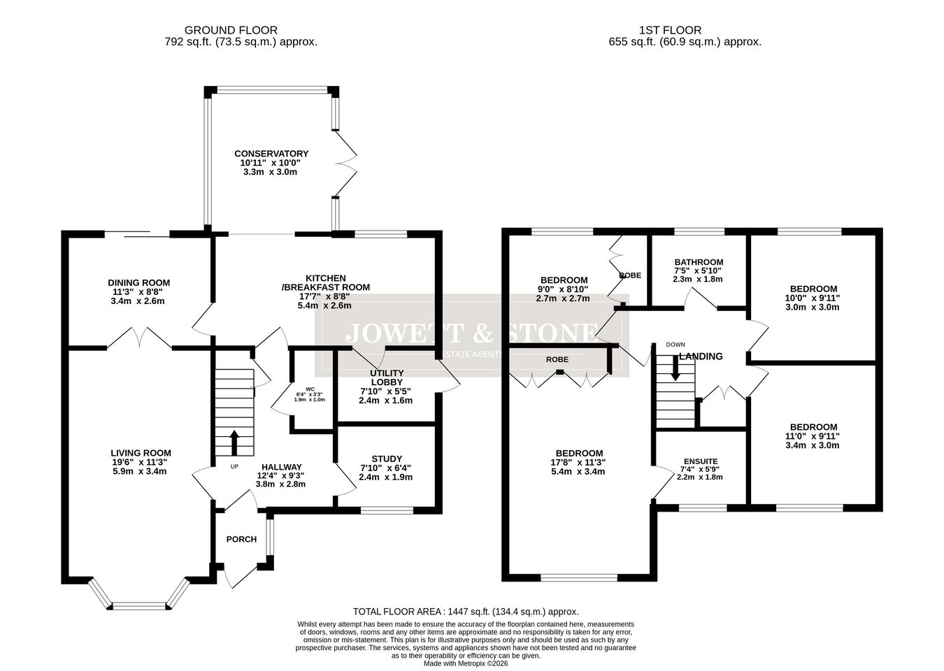 5, Spinner Close, Leicester floorplan