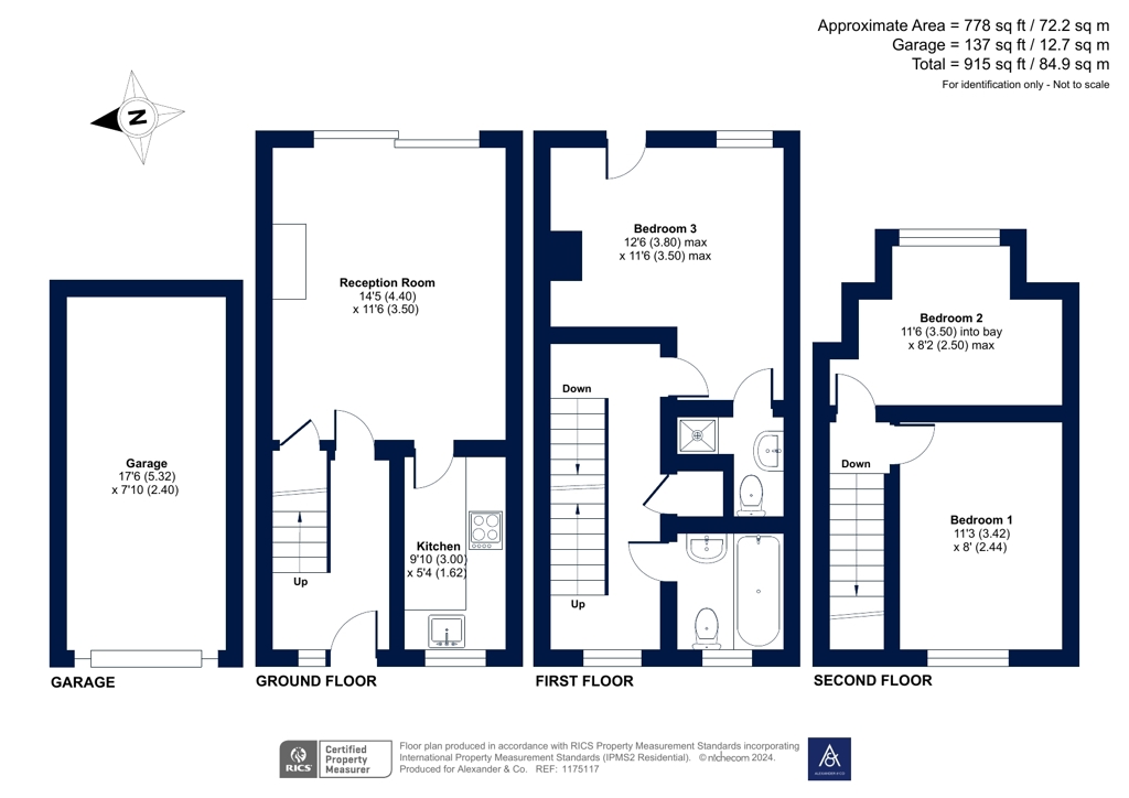 4, The Moorings, Buckingham floorplan